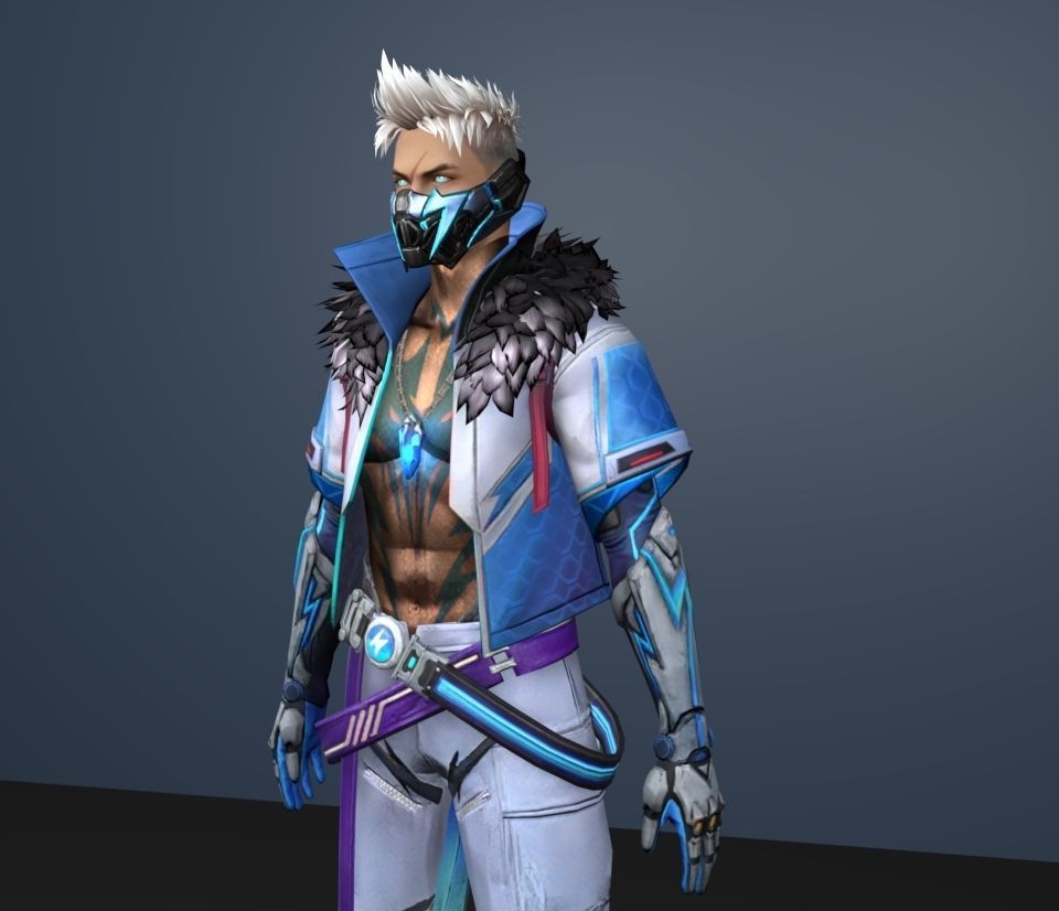 rampage thunder 3D model_2