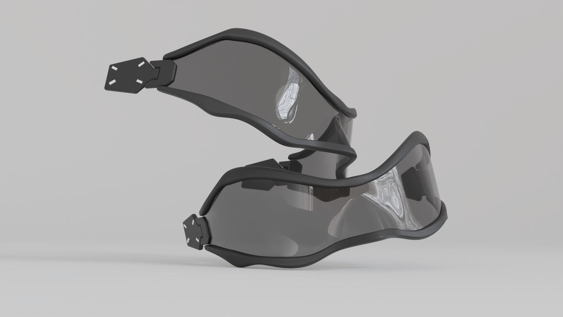 Sunglasses - Gentle Monster X Margiela 3D model_1