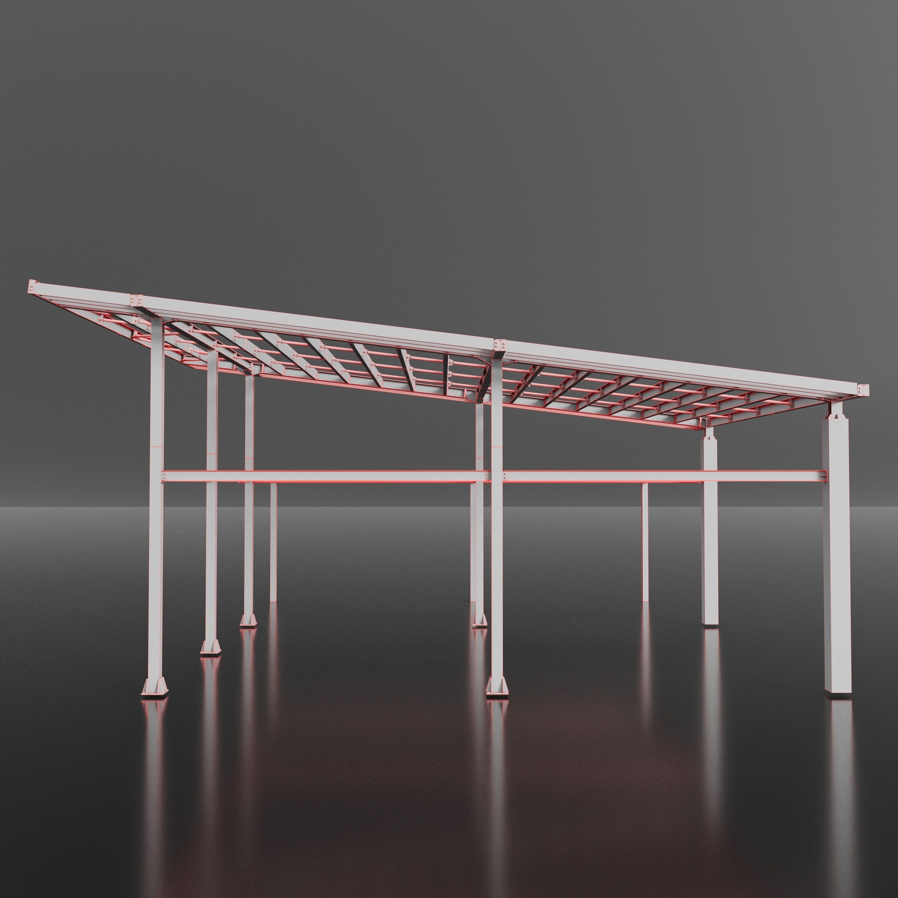 Canopy 3D model_6