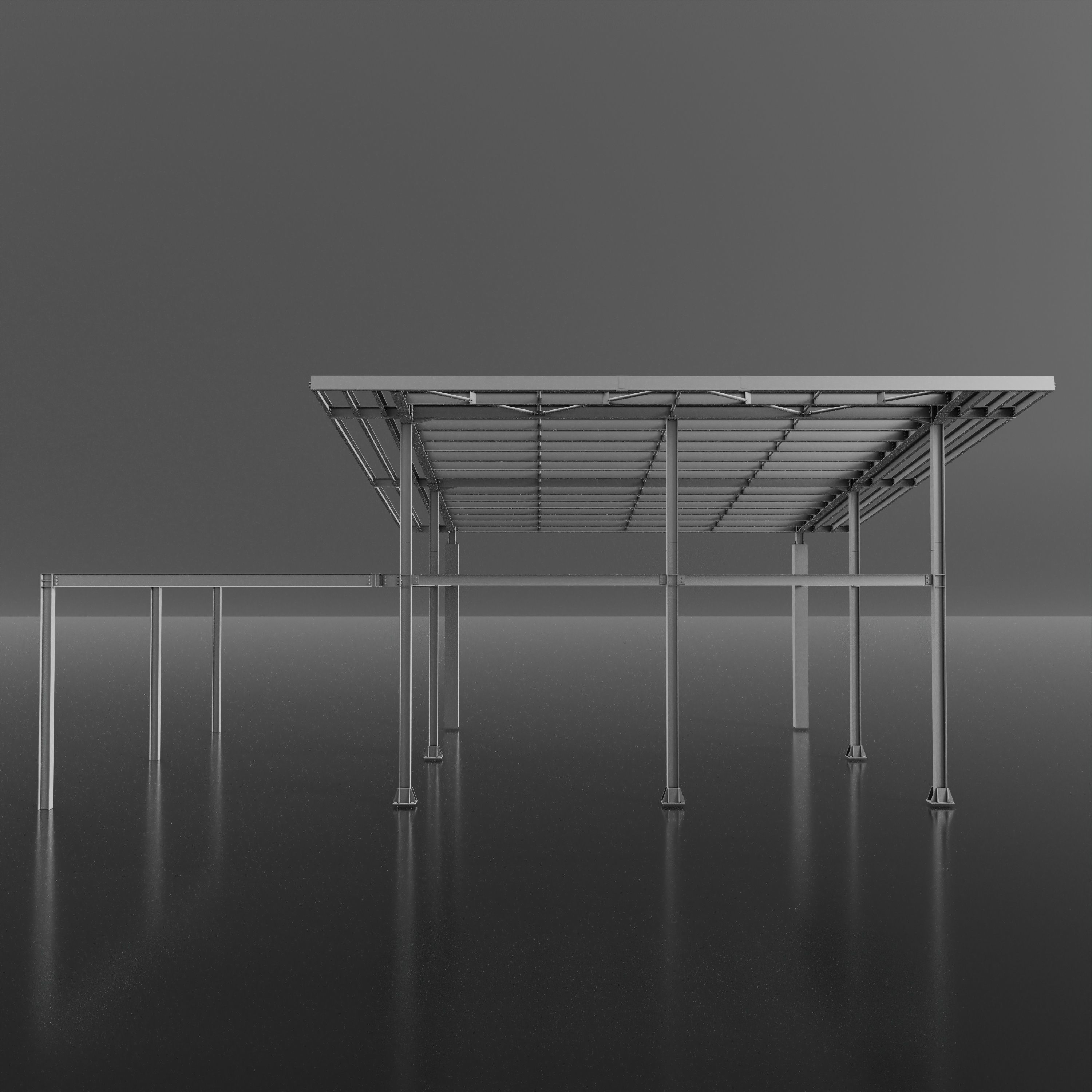 Canopy 3D model_4
