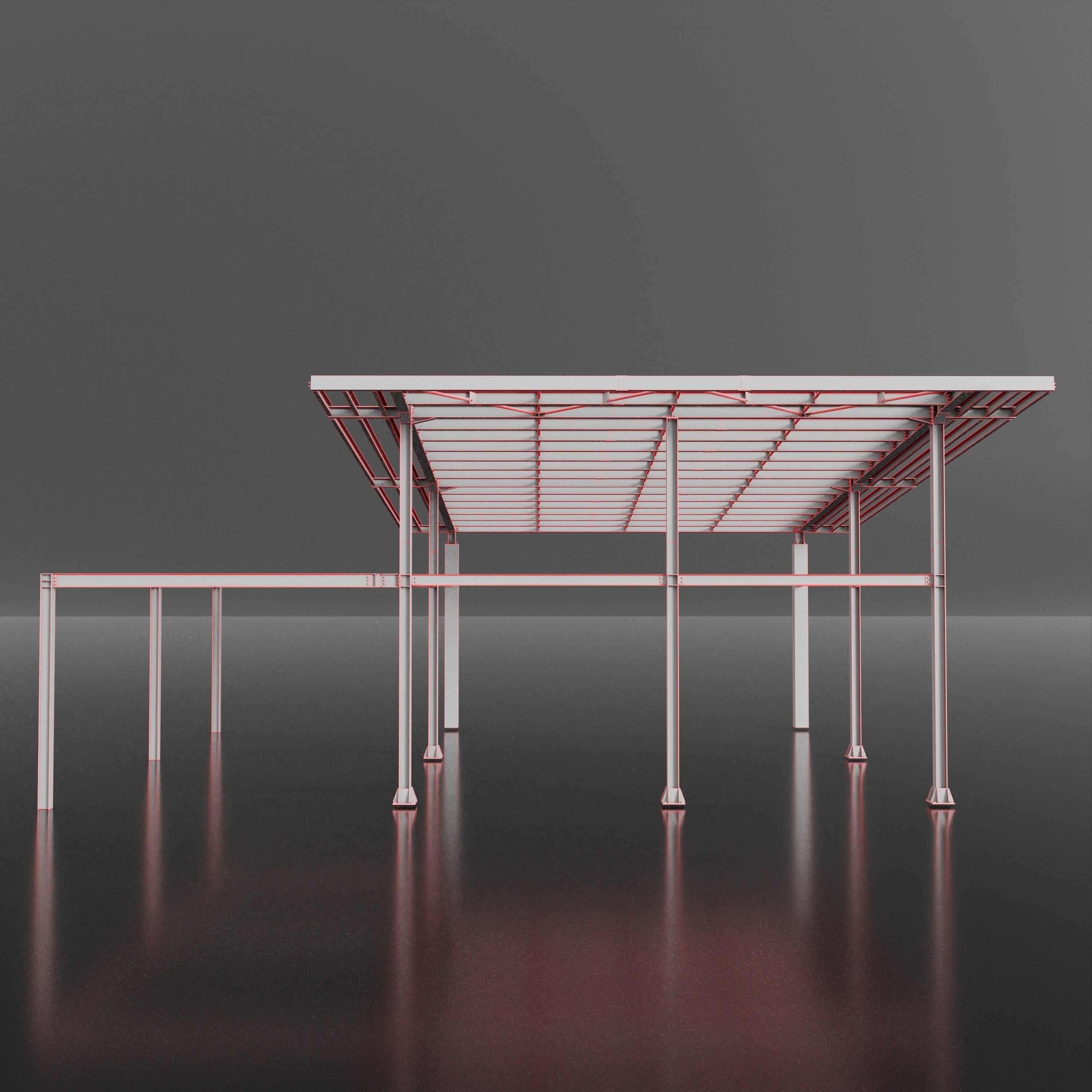 Canopy 3D model_5