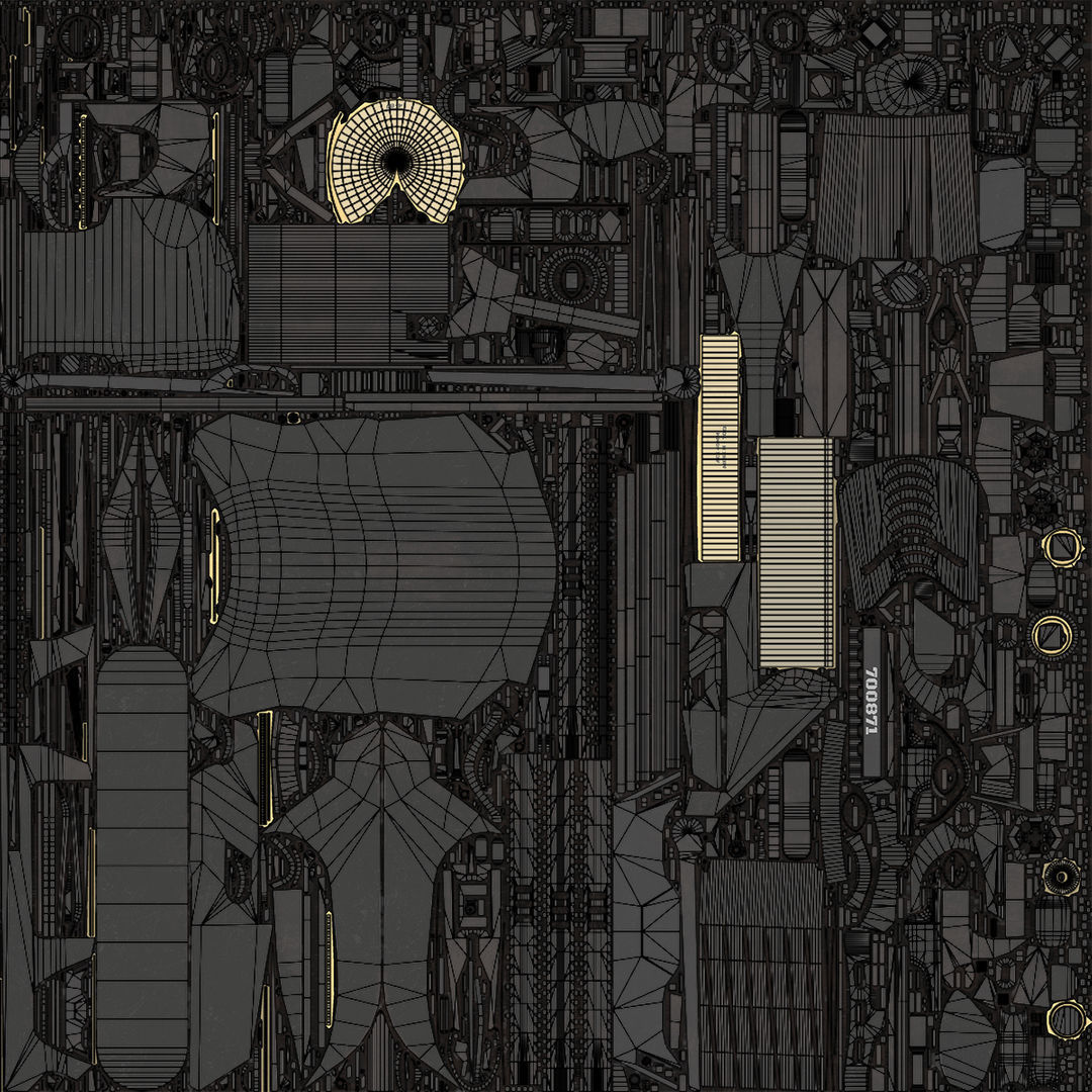 Grenade Launcher 05 Black All PBR Unity UE Textures Low-poly 3D model_62