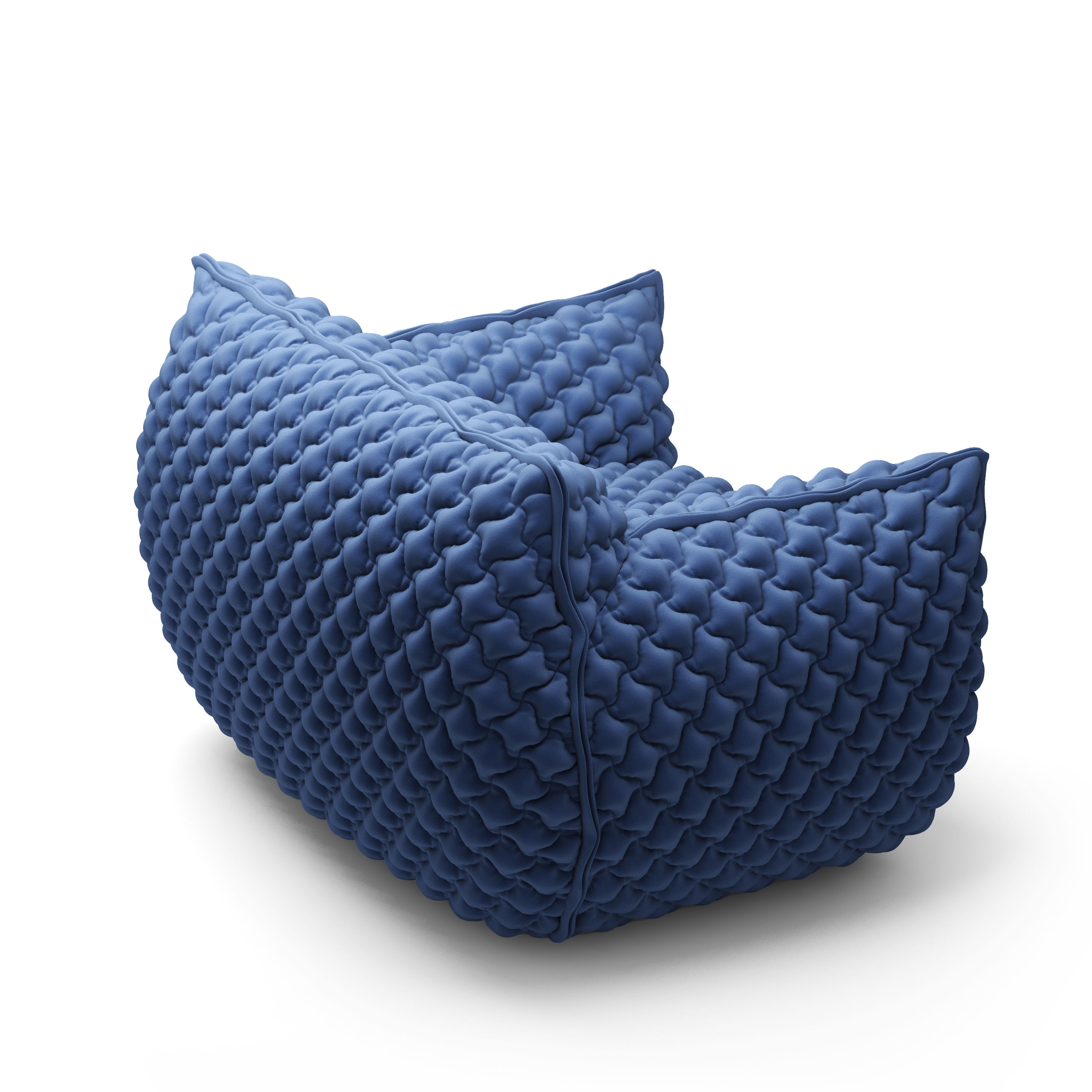 Gervasoni armchair Nuvola 3D model_7