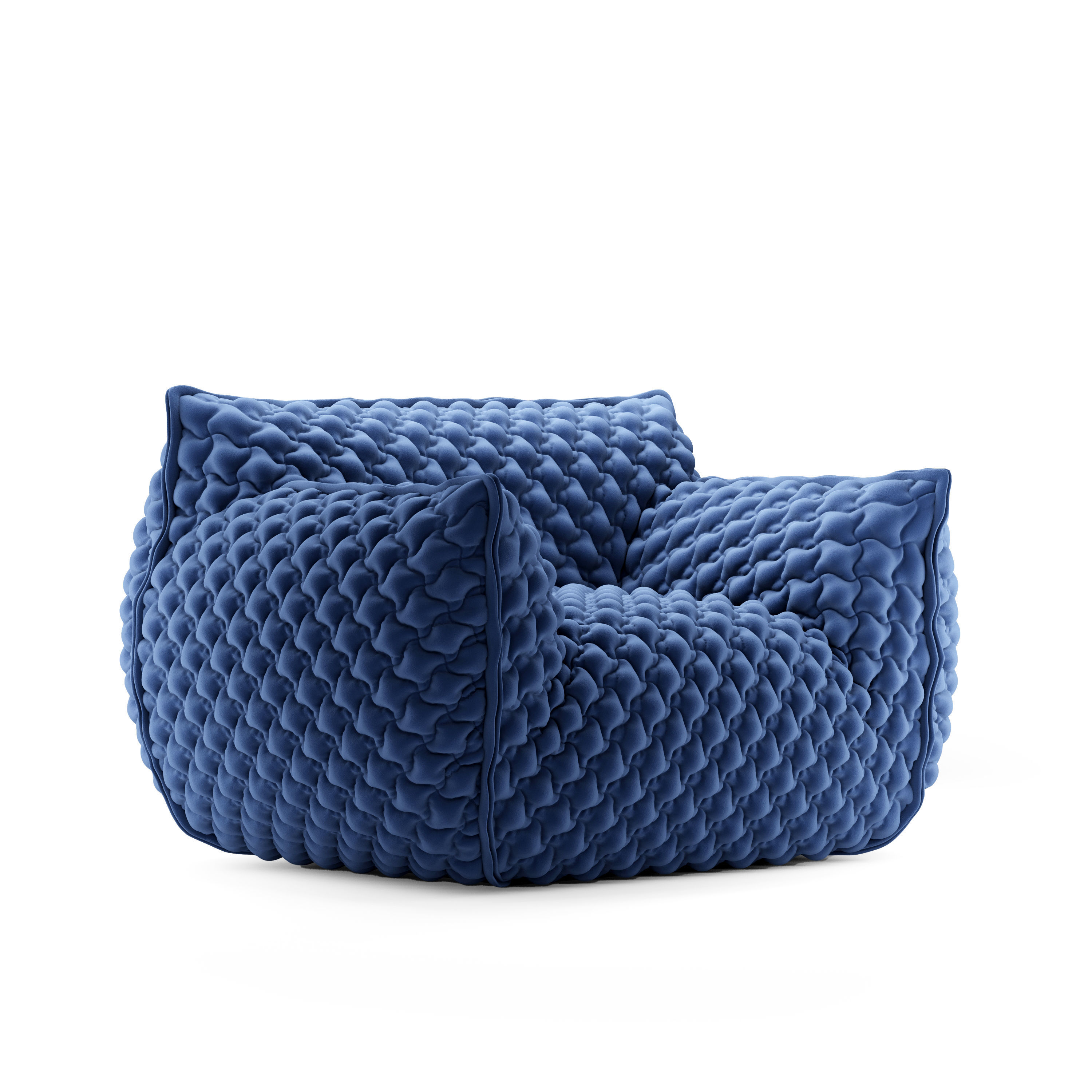 Gervasoni armchair Nuvola 3D model_1