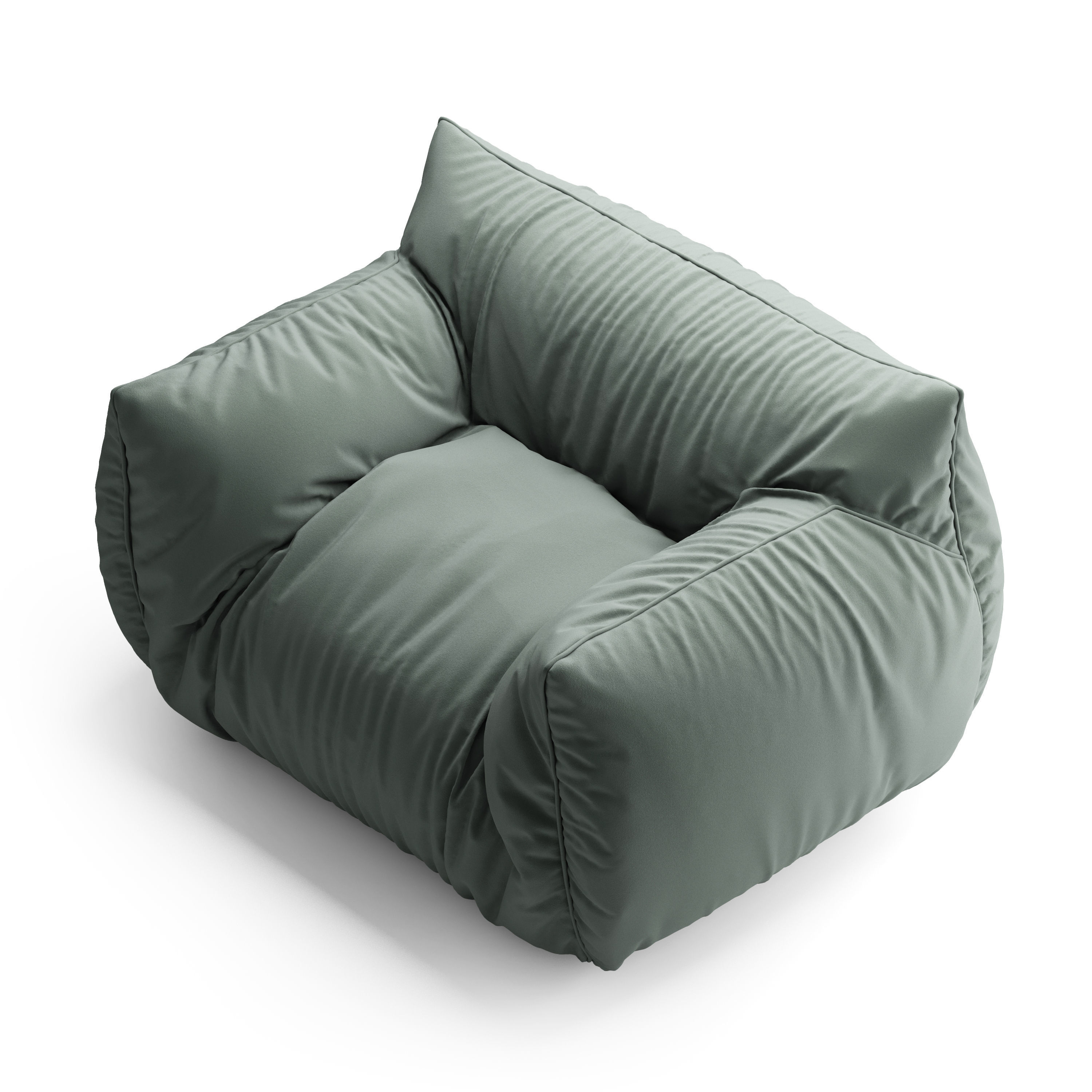 Gervasoni armchair Nuvola 3D model_6