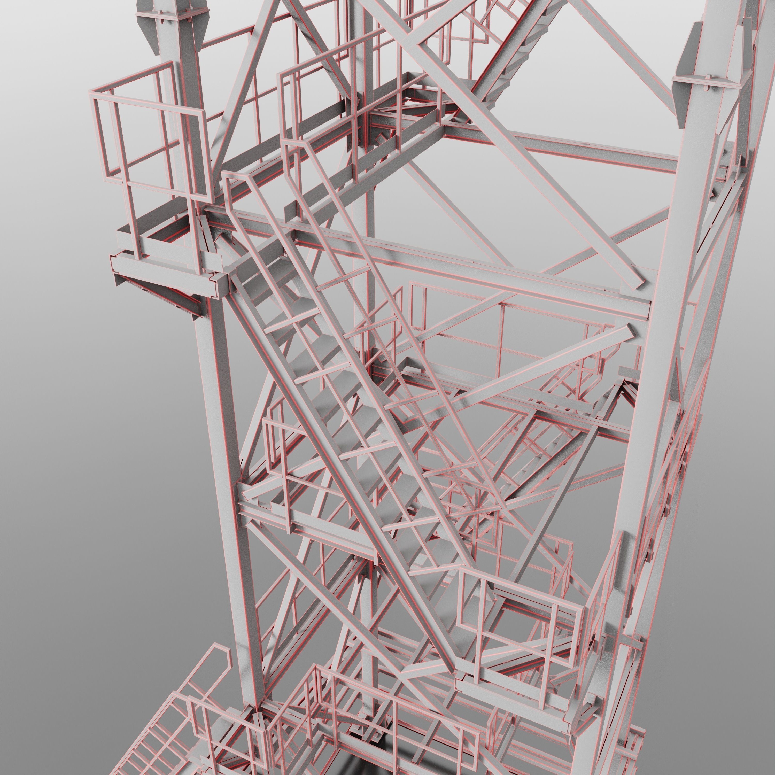 Elevator 3D model_8