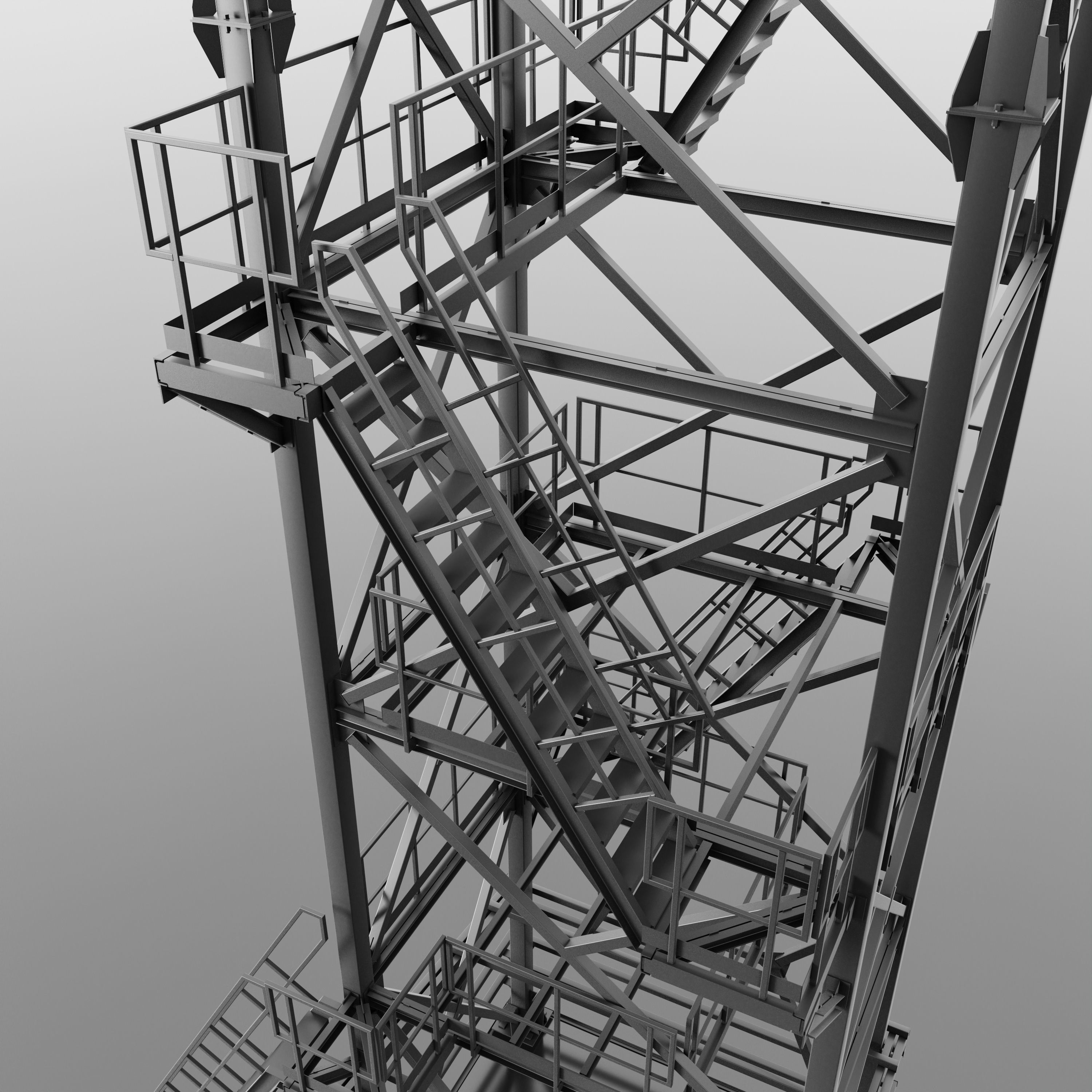 Elevator 3D model_9
