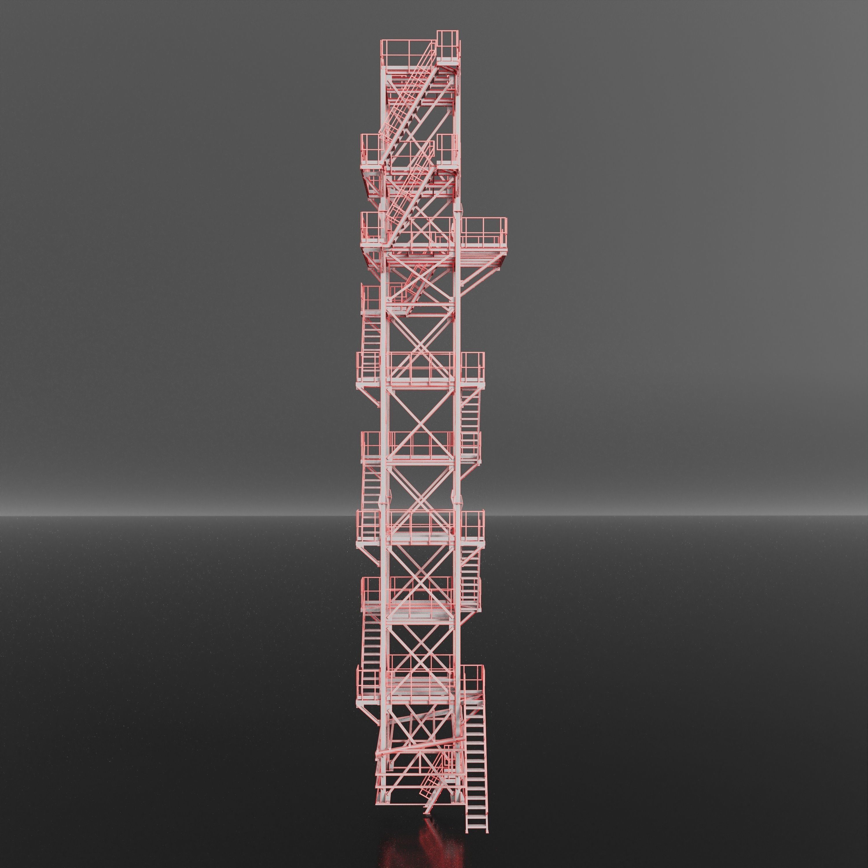 Elevator 3D model_3