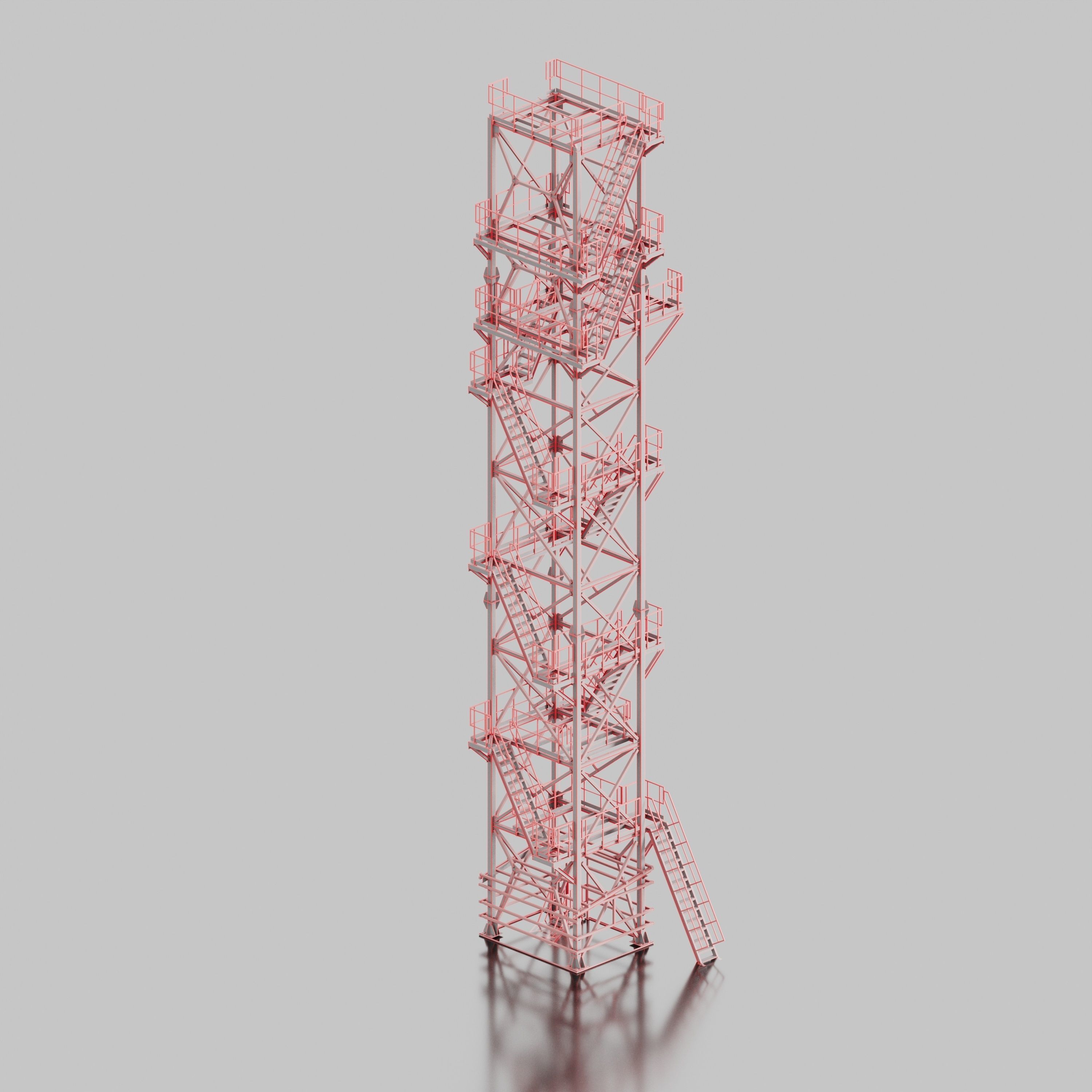 Elevator 3D model_1