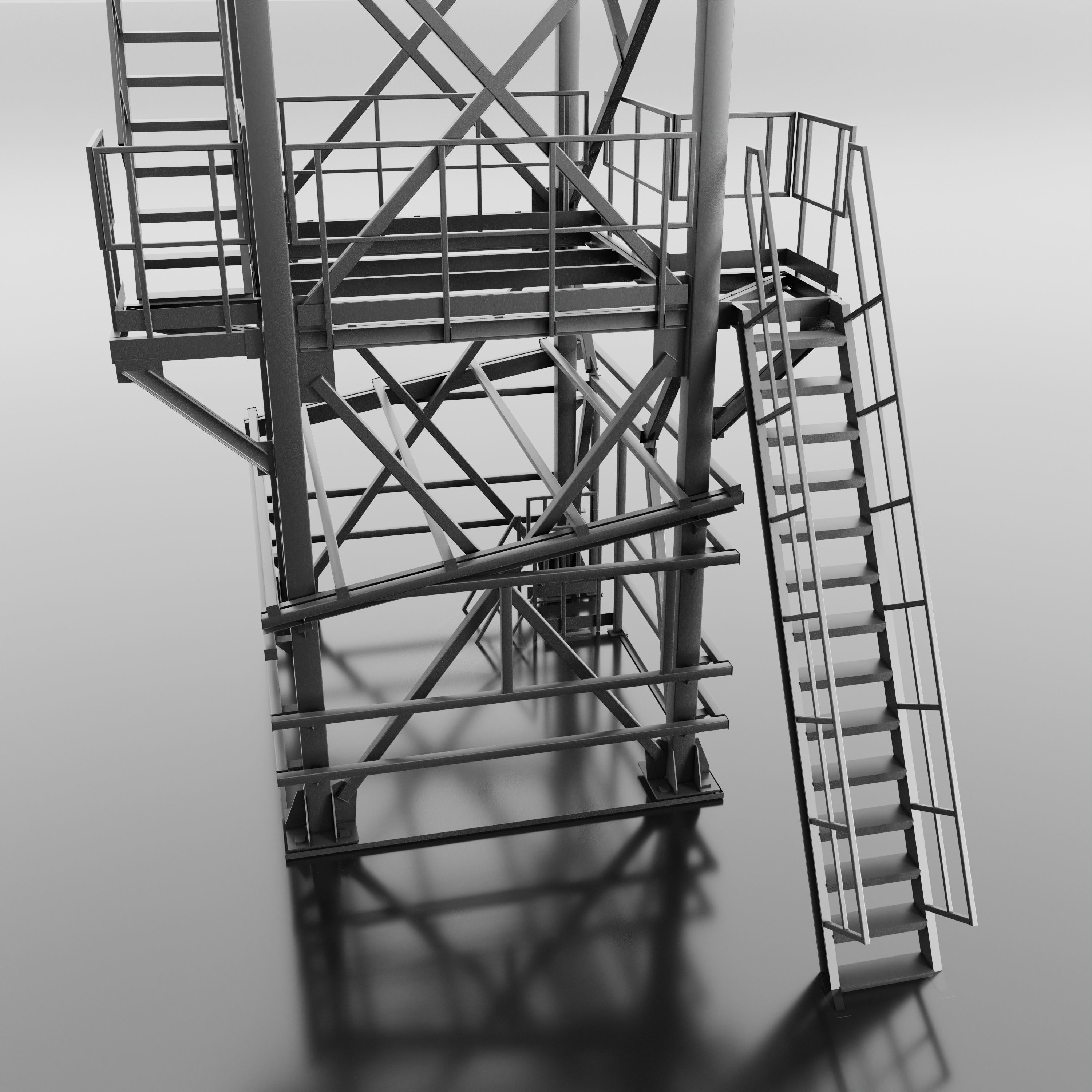 Elevator 3D model_6