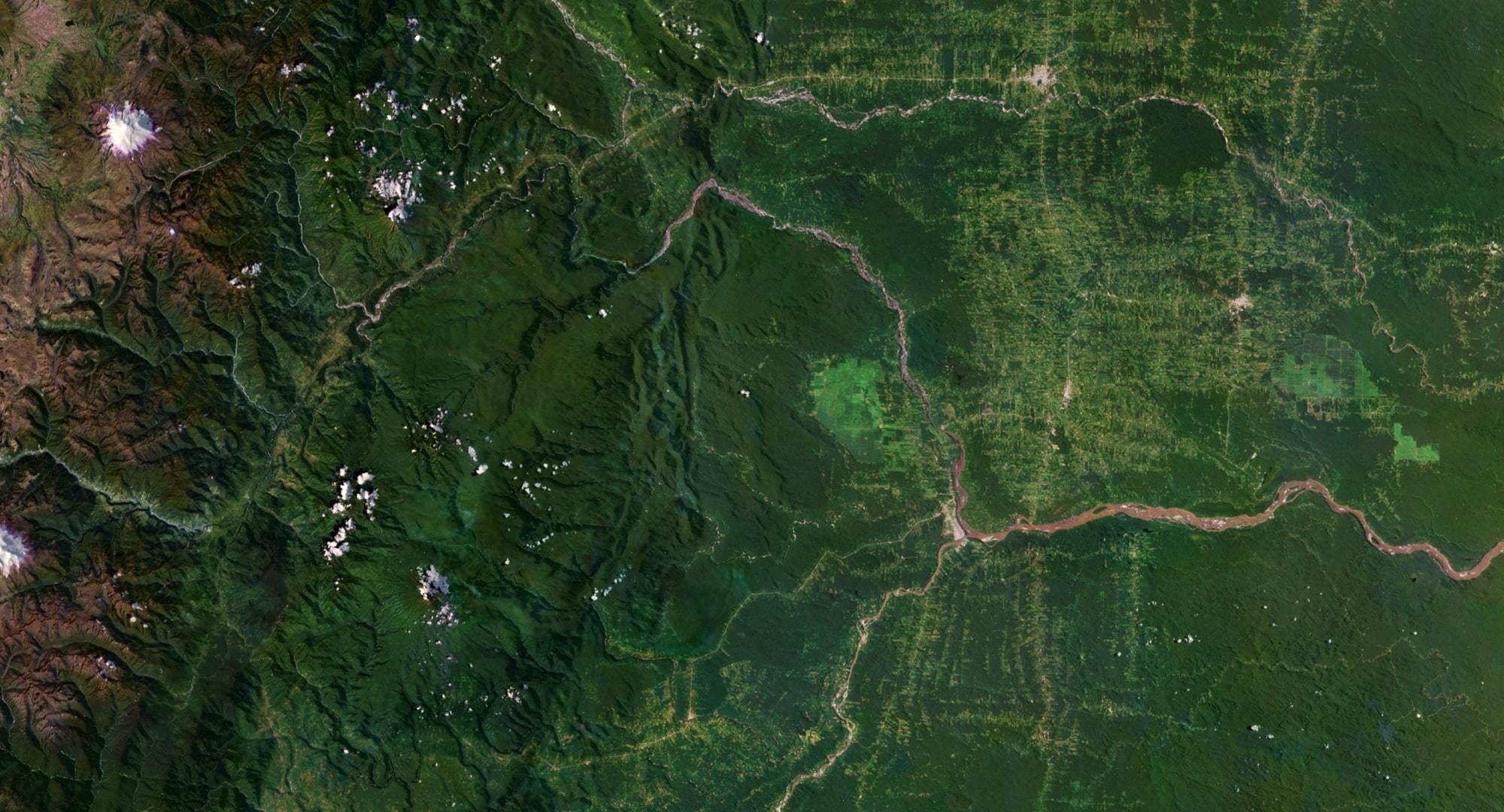 Ecuador Terrain 3D Map 3D model_4
