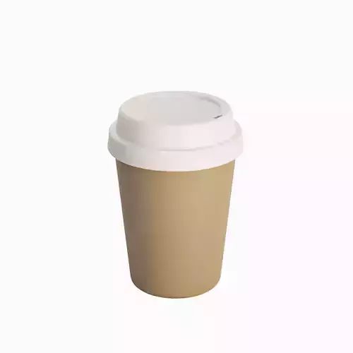 Plastic Coffee Cup 02