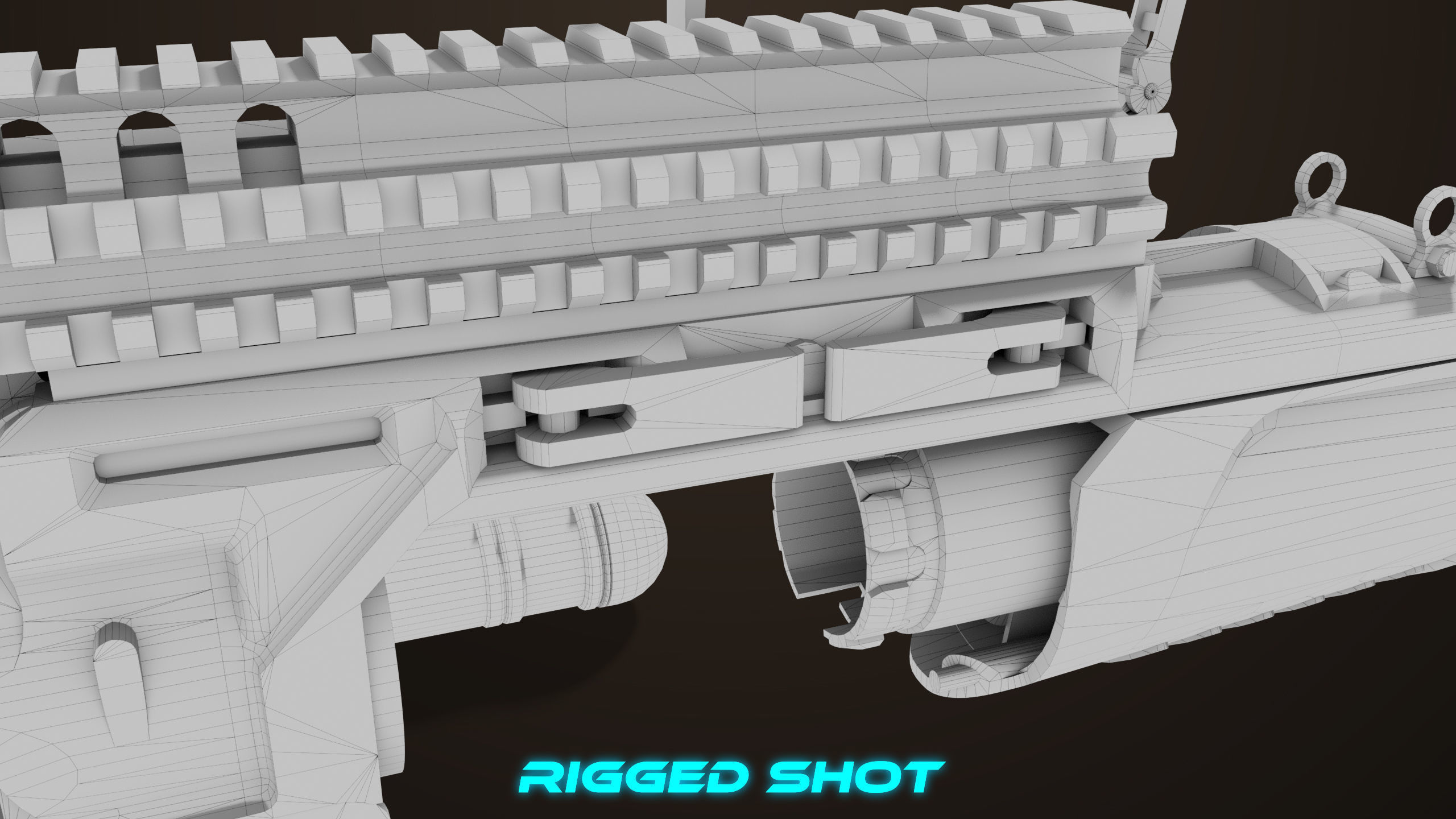 Grenade Launcher 05 Brown All PBR Unity UE Textures Low-poly 3D model_56