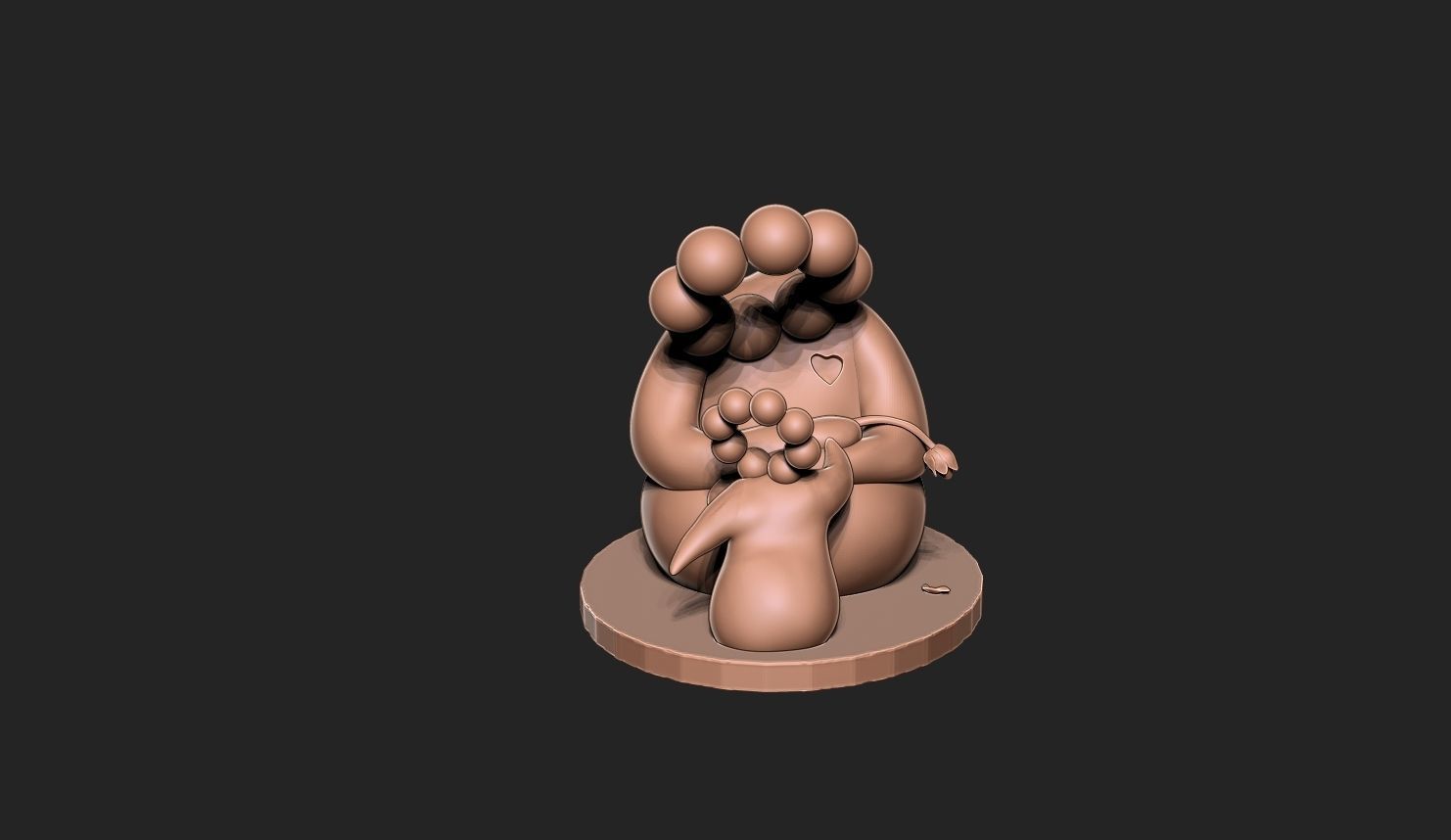 MOTHER AND CHILD 2 3D print model_3