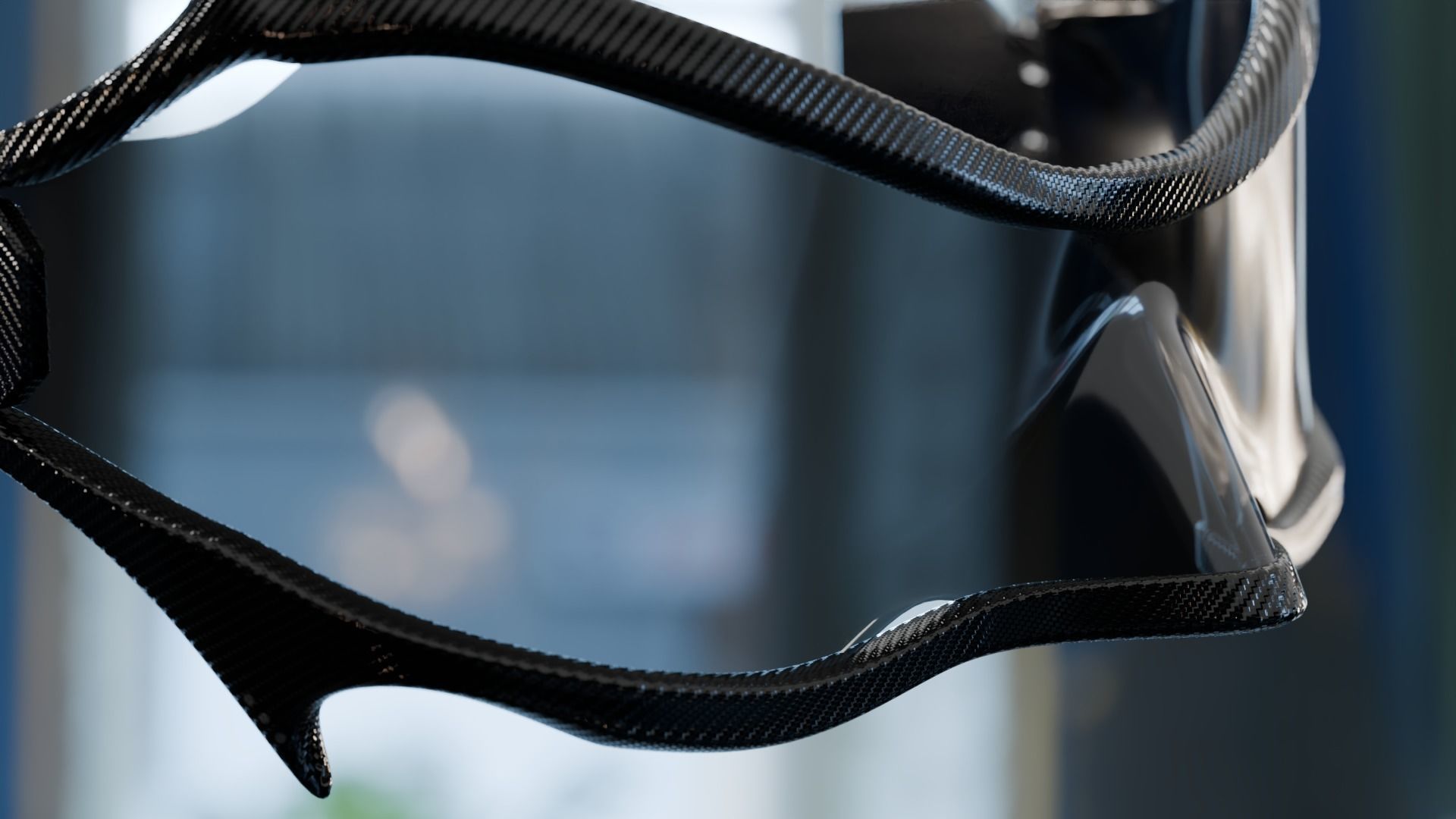 Sunglasses - Gentle Monster X Margiela - Custom 3D model_4