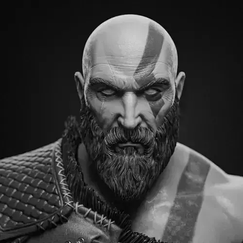KRATOS BUST - GOD OF WAR