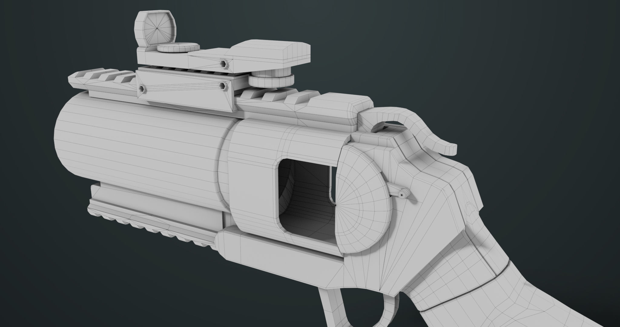 Grenade Launcher 07  All PBR Unity UE Textures Low-poly 3D model_31