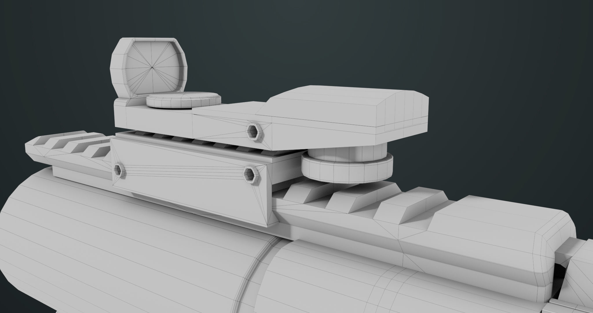 Grenade Launcher 07  All PBR Unity UE Textures Low-poly 3D model_44