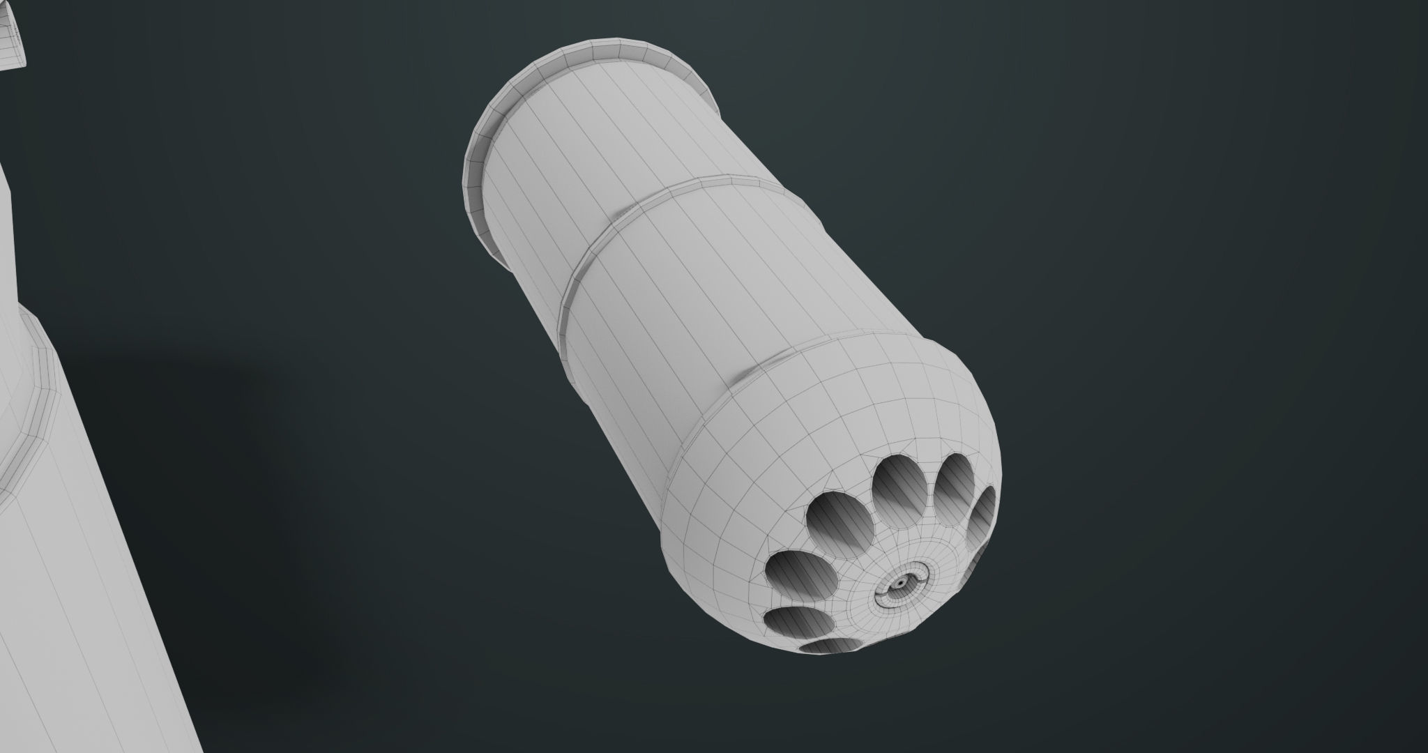 Grenade Launcher 07  All PBR Unity UE Textures Low-poly 3D model_42