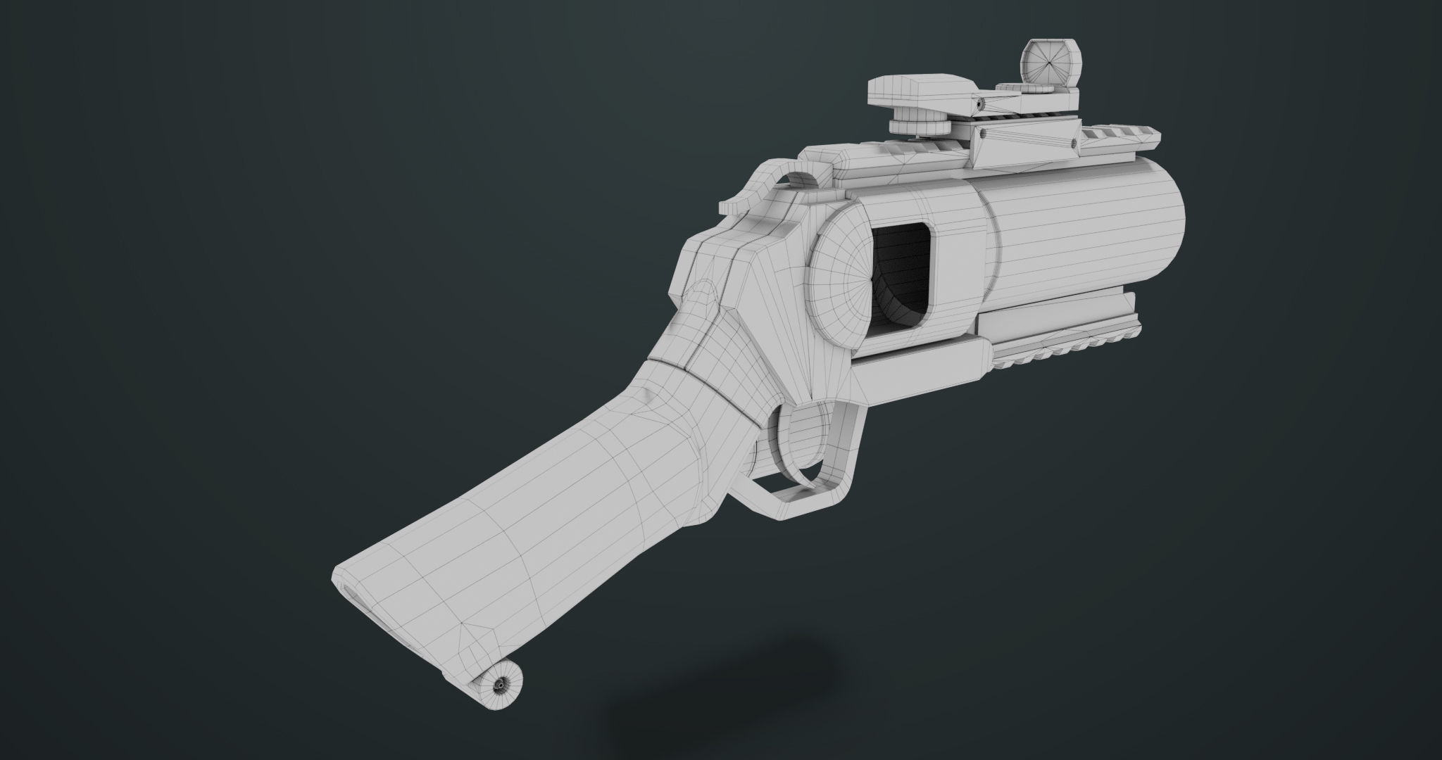 Grenade Launcher 07  All PBR Unity UE Textures Low-poly 3D model_27