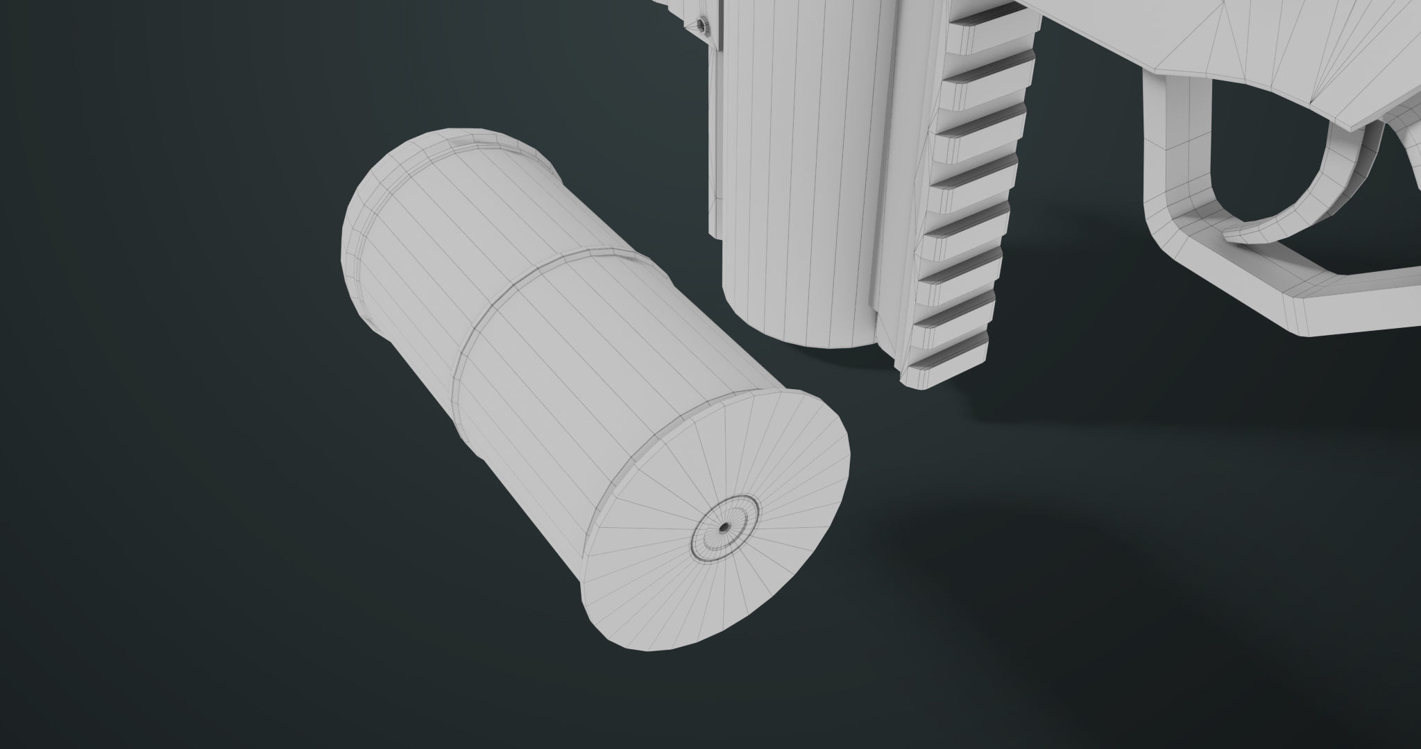 Grenade Launcher 07  All PBR Unity UE Textures Low-poly 3D model_41