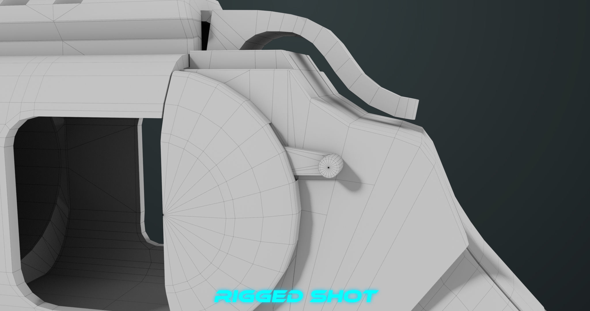 Grenade Launcher 07  All PBR Unity UE Textures Low-poly 3D model_46