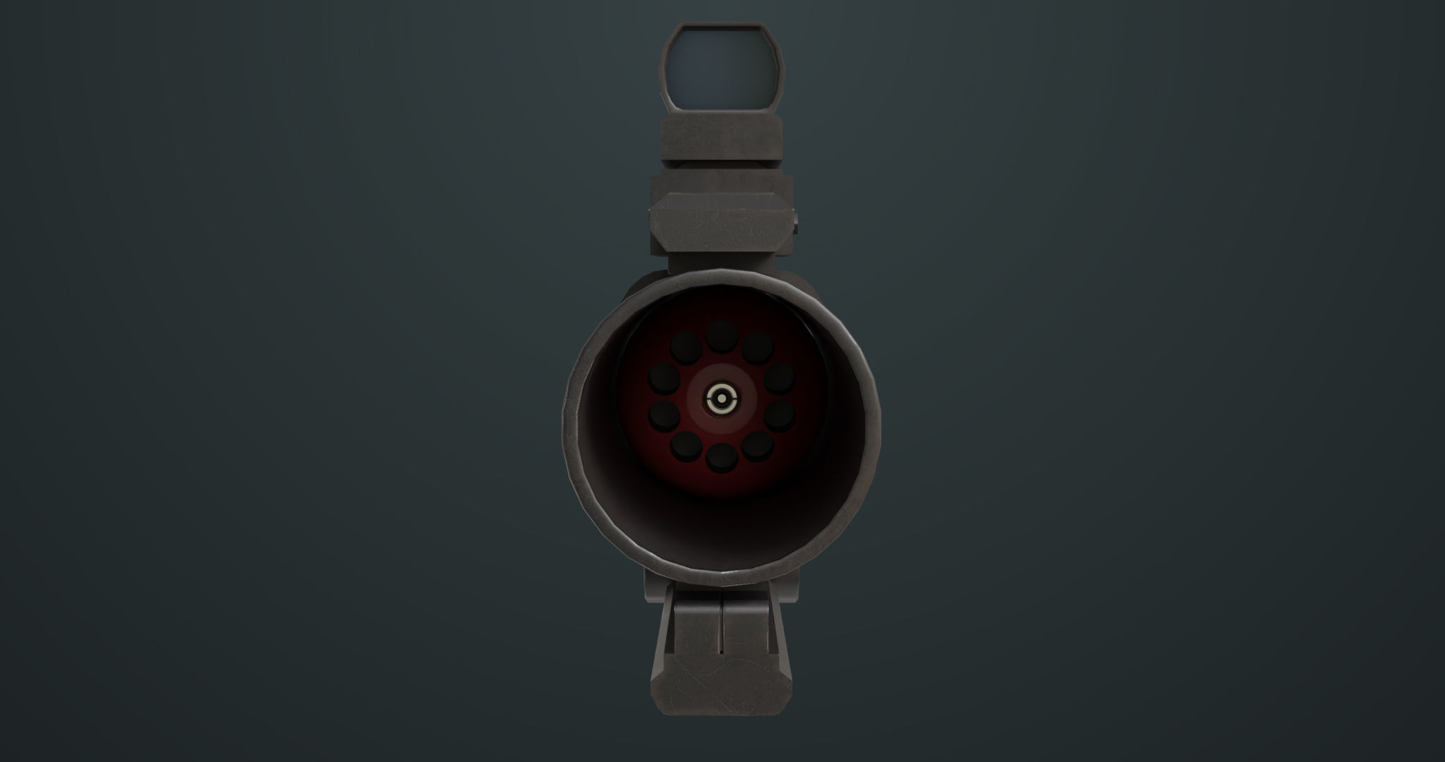 Grenade Launcher 07  All PBR Unity UE Textures Low-poly 3D model_19