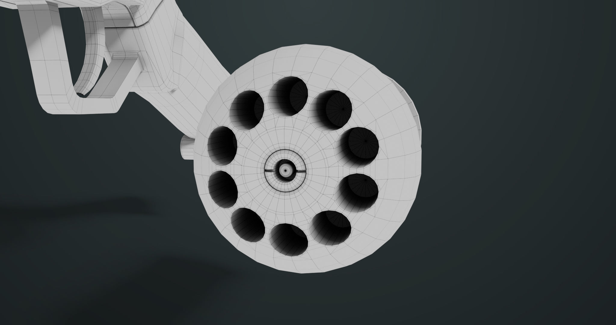 Grenade Launcher 07  All PBR Unity UE Textures Low-poly 3D model_43
