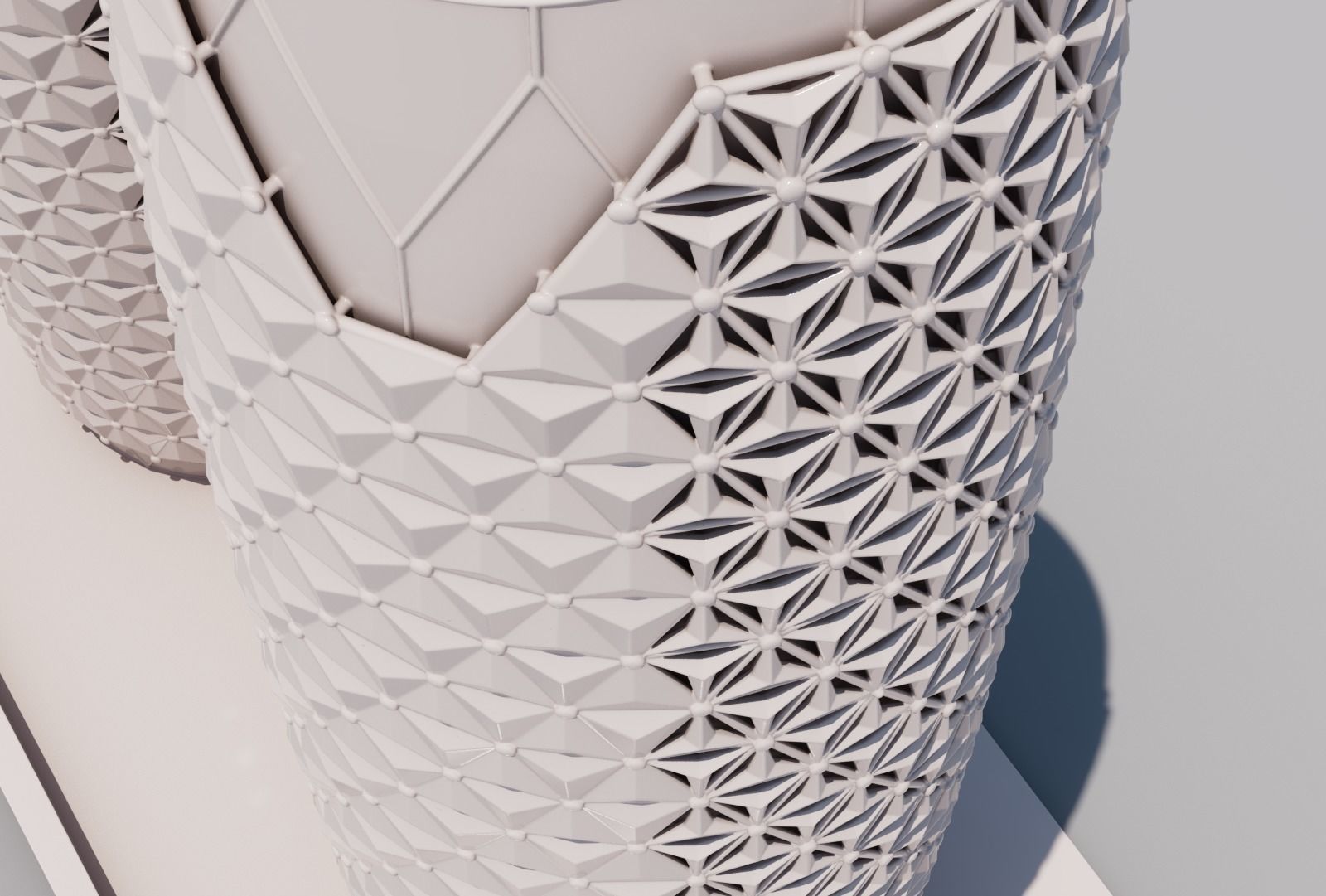 Al Bahar Towers ABU DHABI  3D print model_2