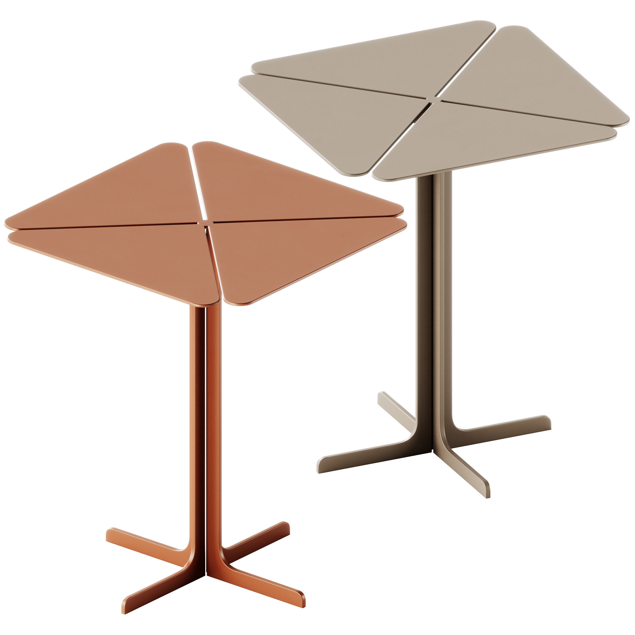 Lucky Side Table by Flou 3D model_1