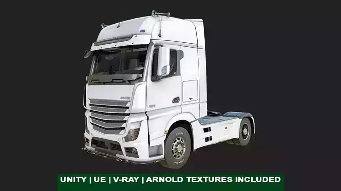 Heavy Truck Chassis 03 All PBR Unity UE Textures Included