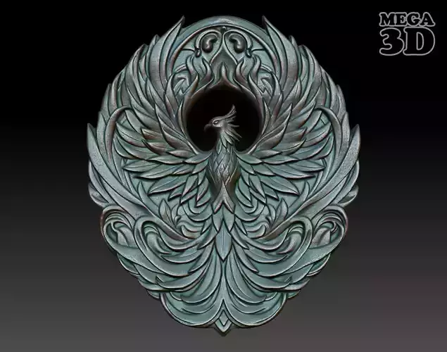 Phoenix basrelief 04 240607