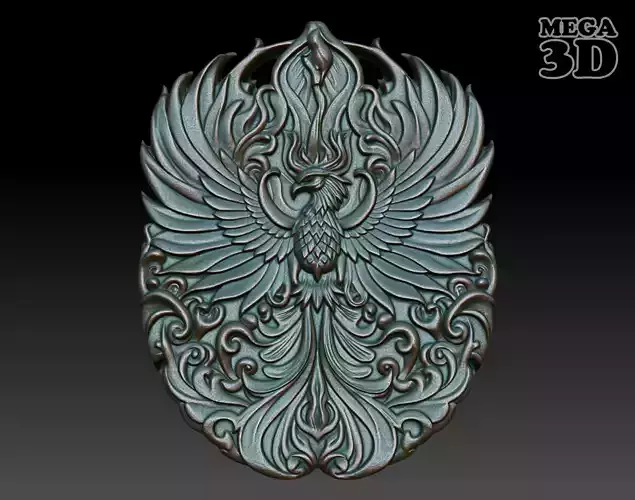 Phoenix basrelief 02 240607