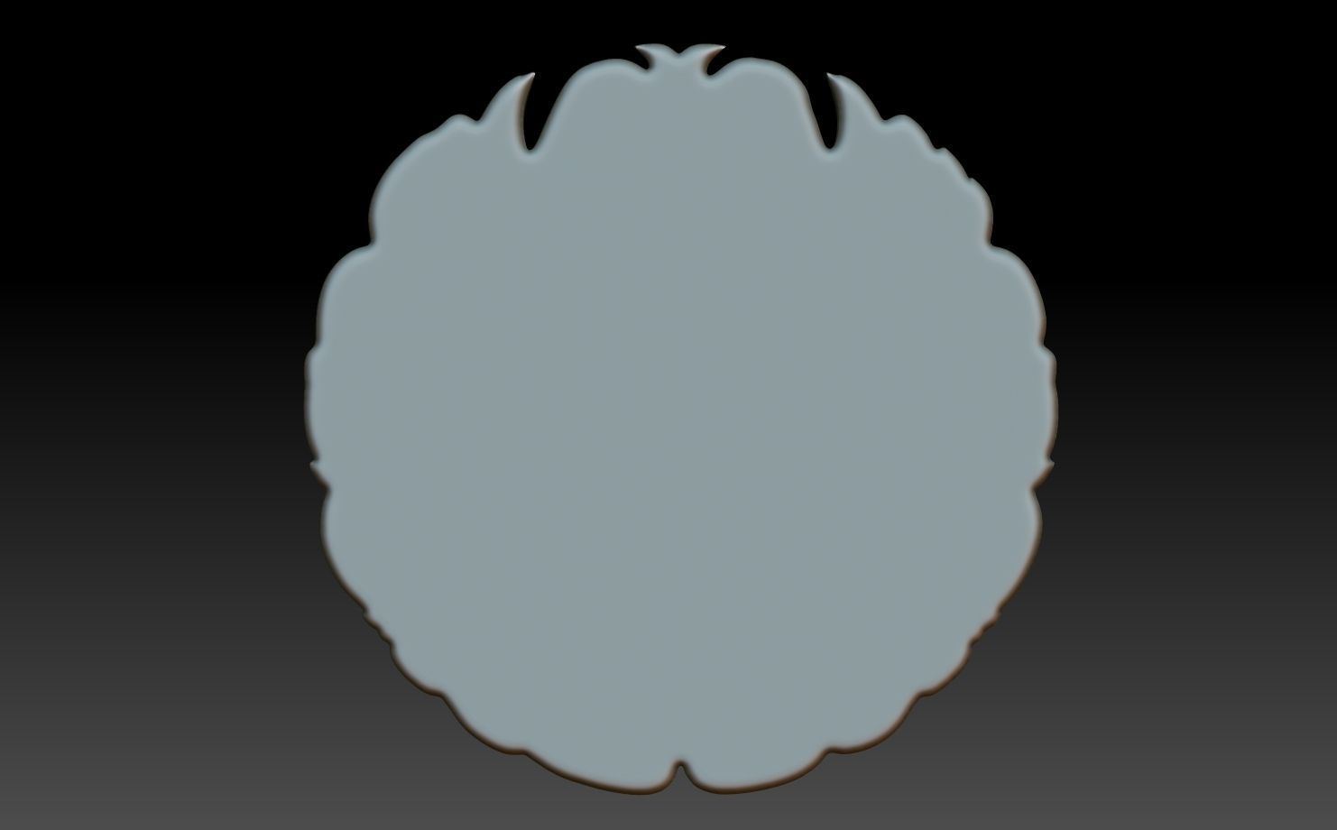 Phoenix basrelief 01 240607 3D print model_5