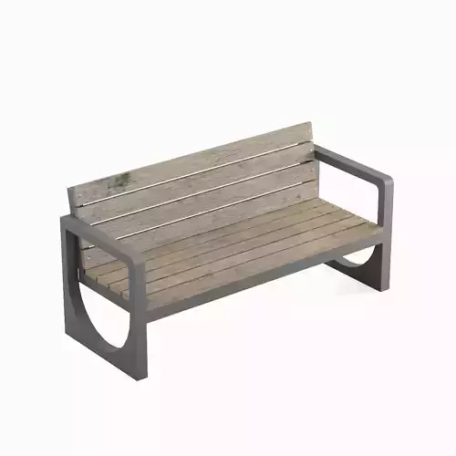 Modern Outdoor Bench
