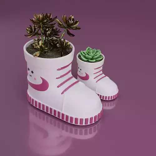 Nike shoe planter - Shoe Pen holder 3D print model