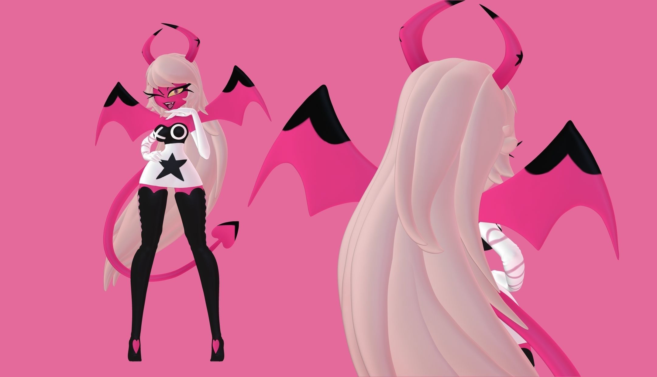 Verosika Helluva Boss 3D print model_3