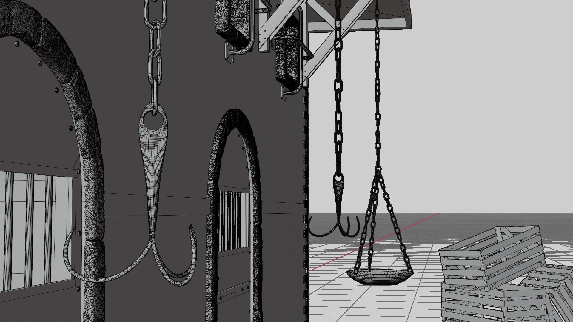 Medieval house  3D model_16