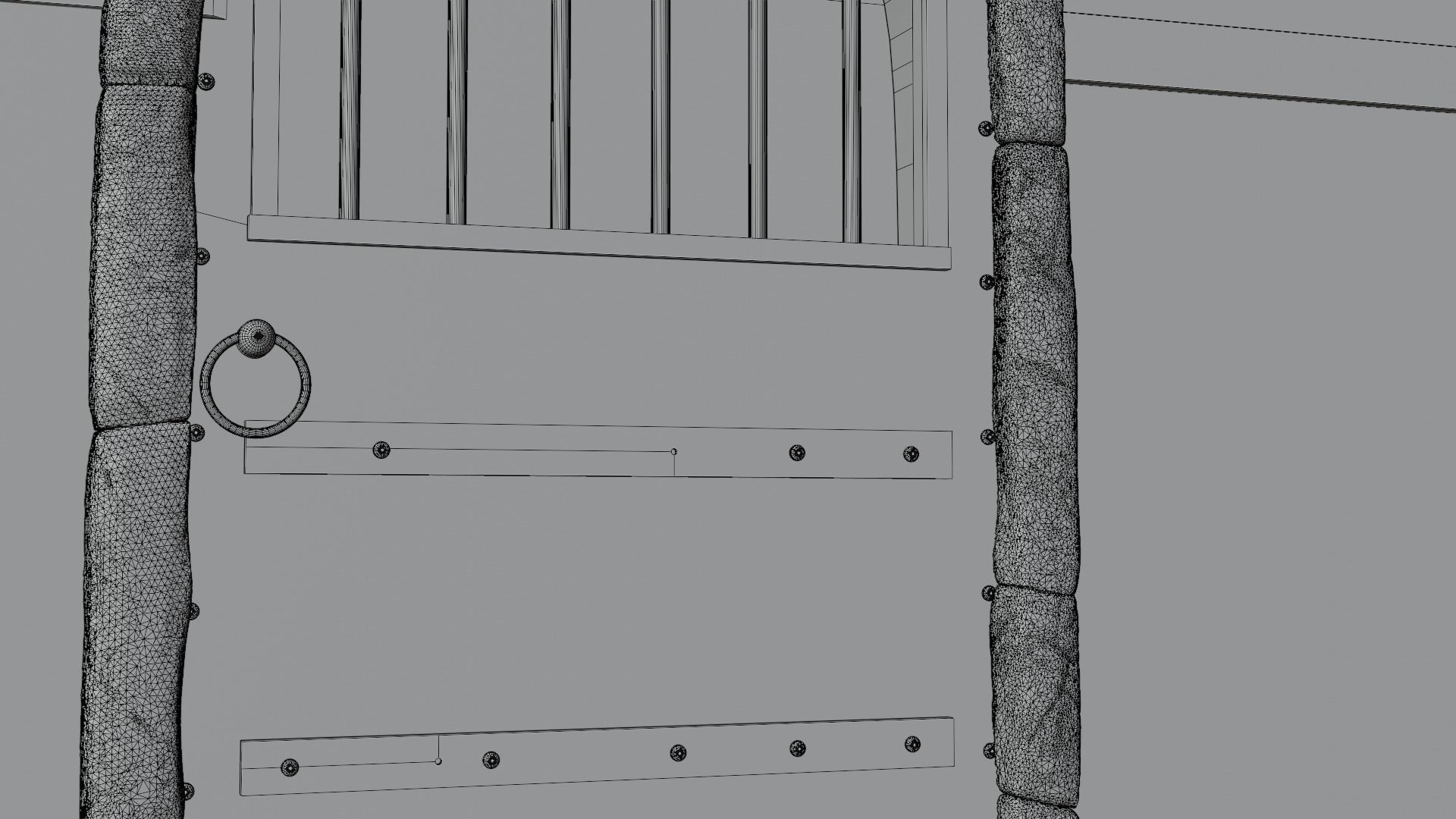 Medieval house  3D model_14