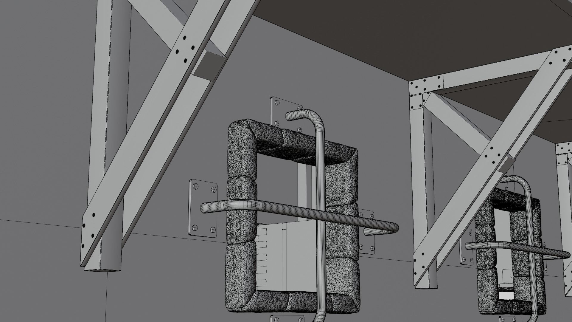 Medieval house  3D model_15