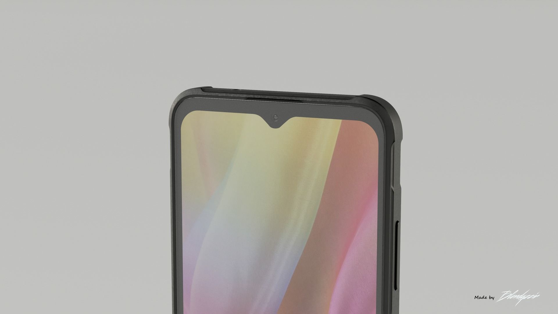 SAMSUNG GALAXY XCOVER 7 3D model_2