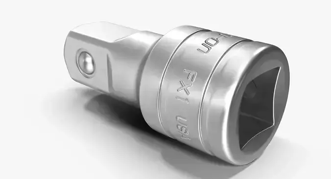 Socket Tool FX1 Low-poly 3D model
