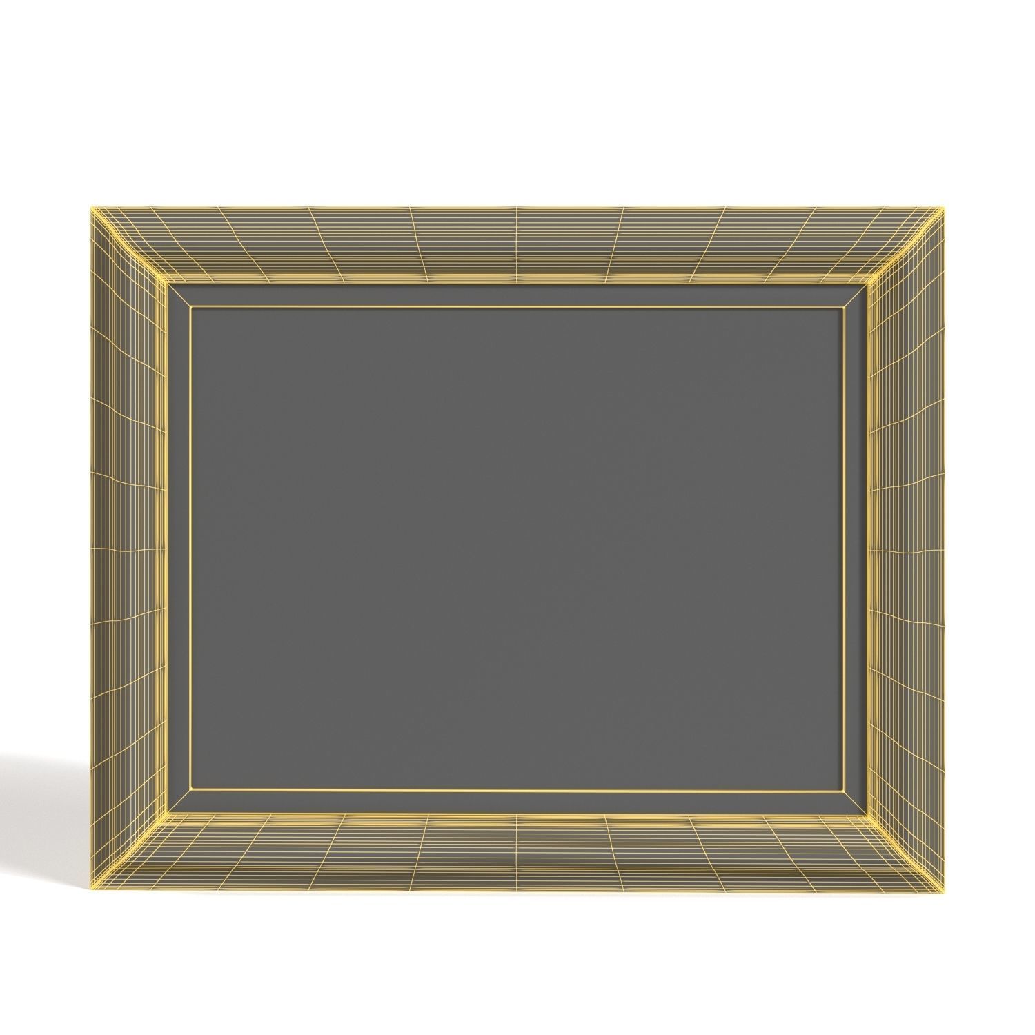 Andrea Razzaauti Painting of Irish Poppy Field Wall Art PBR 3D model_5