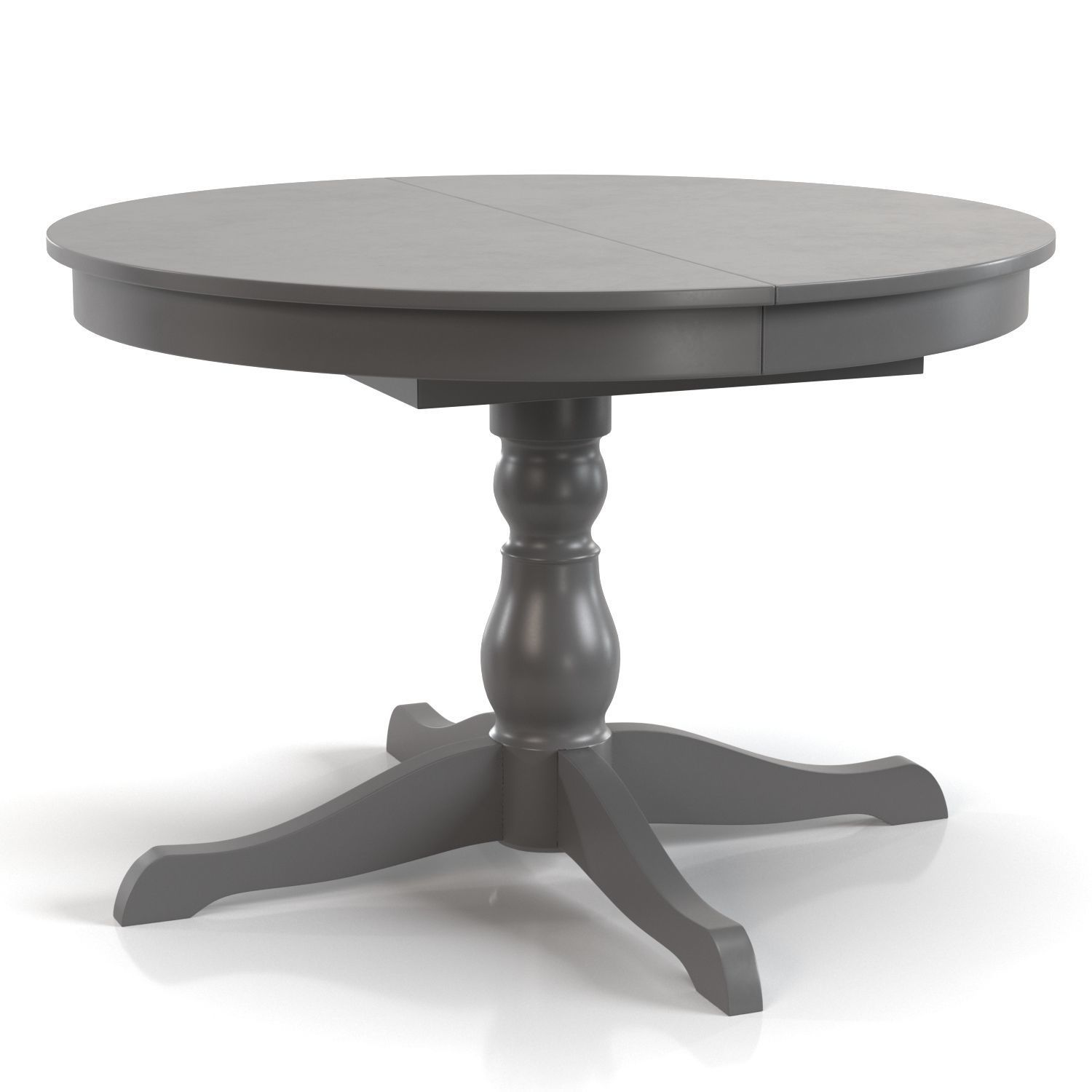 Ingatorp Extendable Table PBR 3D model_1