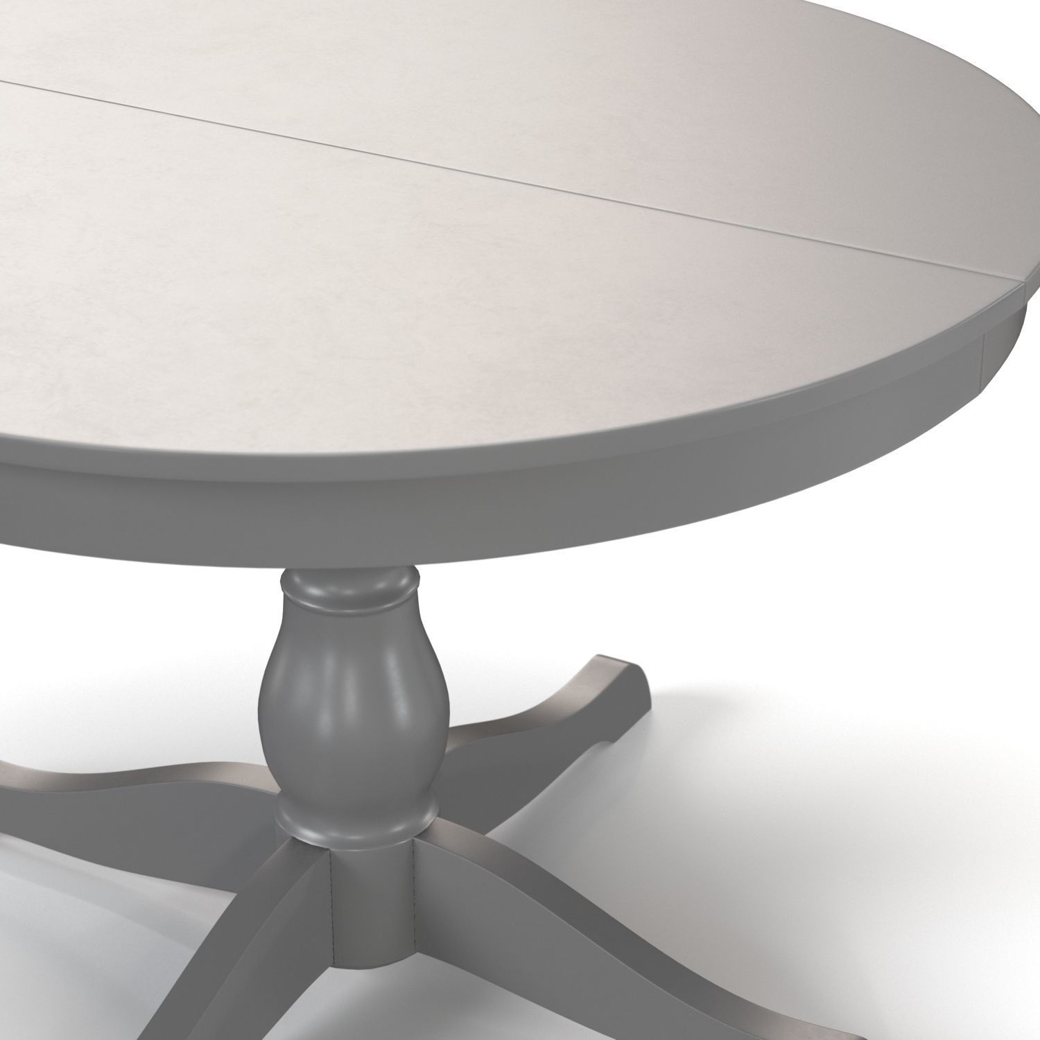 Ingatorp Extendable Table PBR 3D model_3