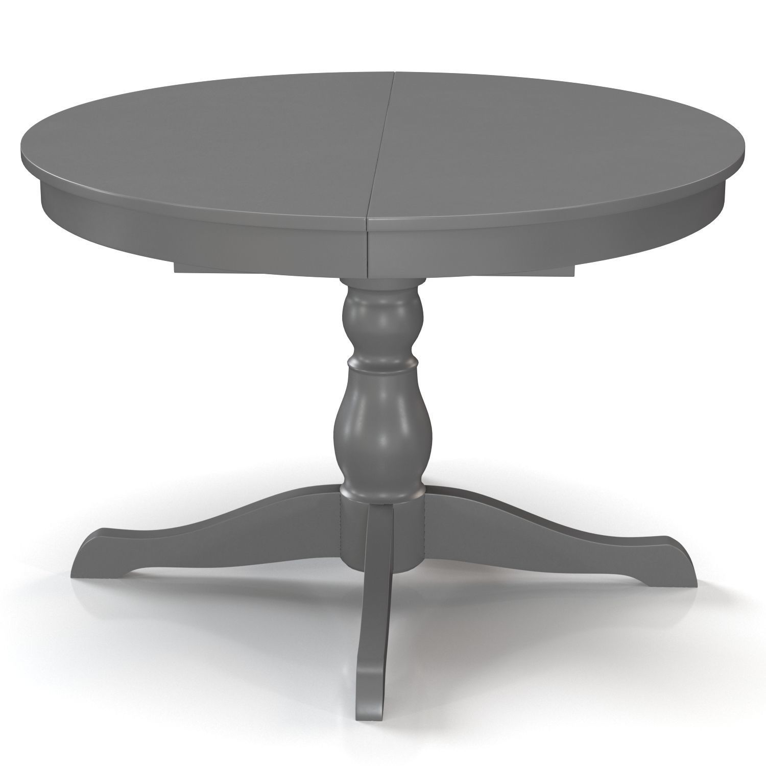 Ingatorp Extendable Table PBR 3D model_2