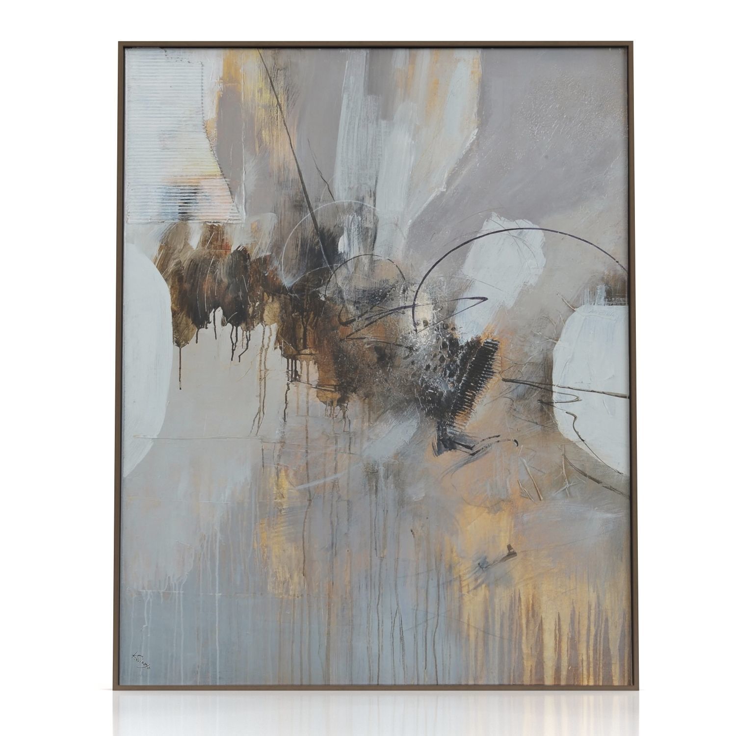 Keys Wall Art Renwil PBR 3D model_2