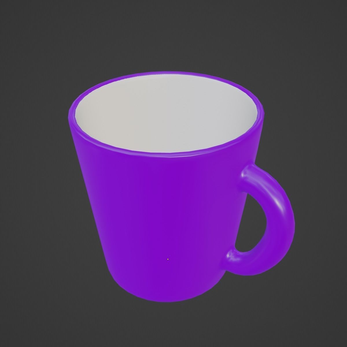 Coffee Cup 06 Low-poly 3D model_10