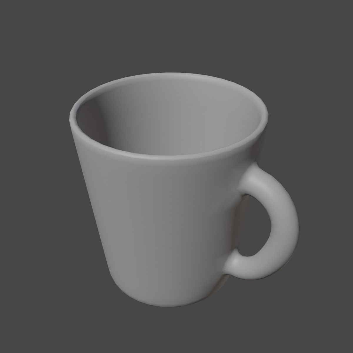 Coffee Cup 06 Low-poly 3D model_12