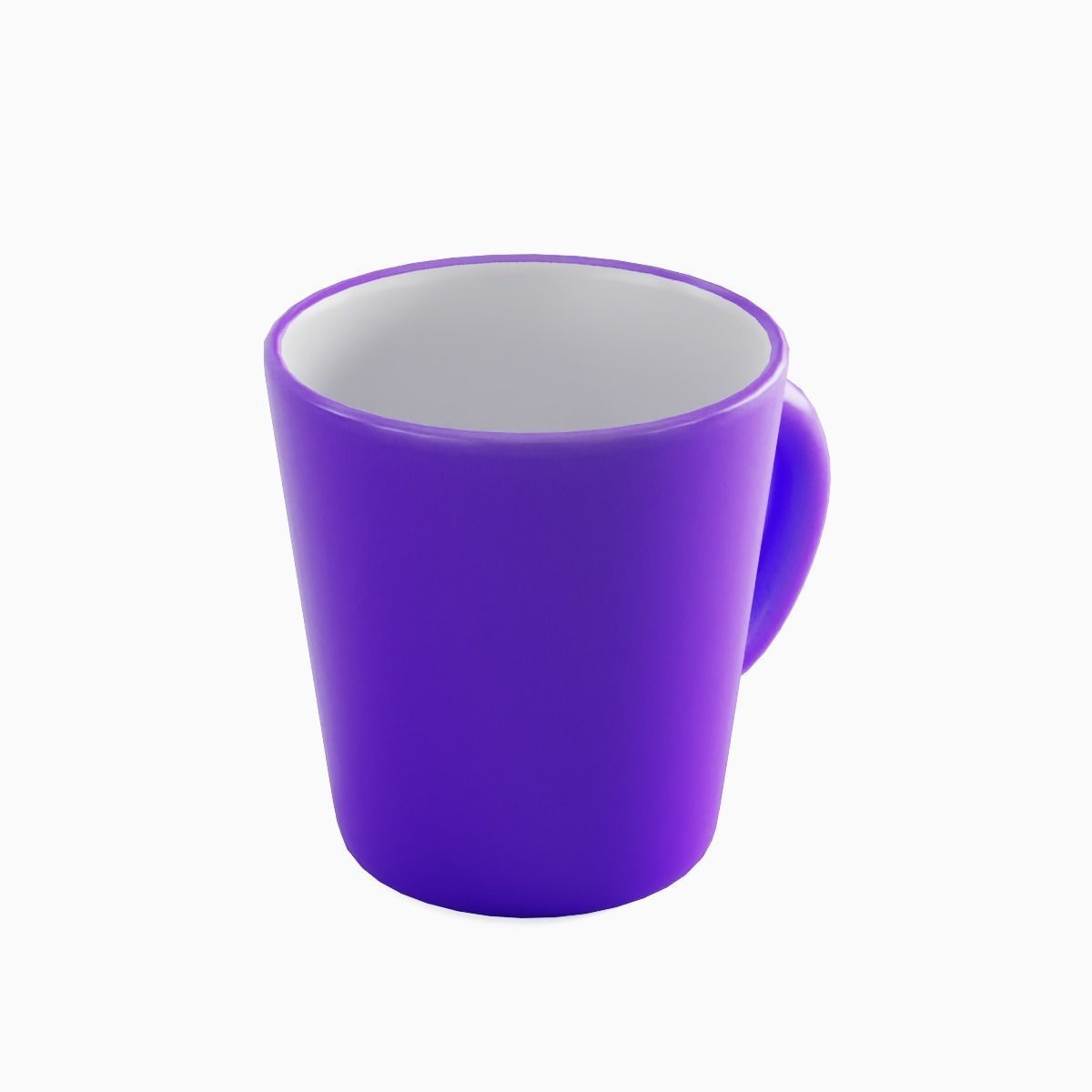 Coffee Cup 06 Low-poly 3D model_4
